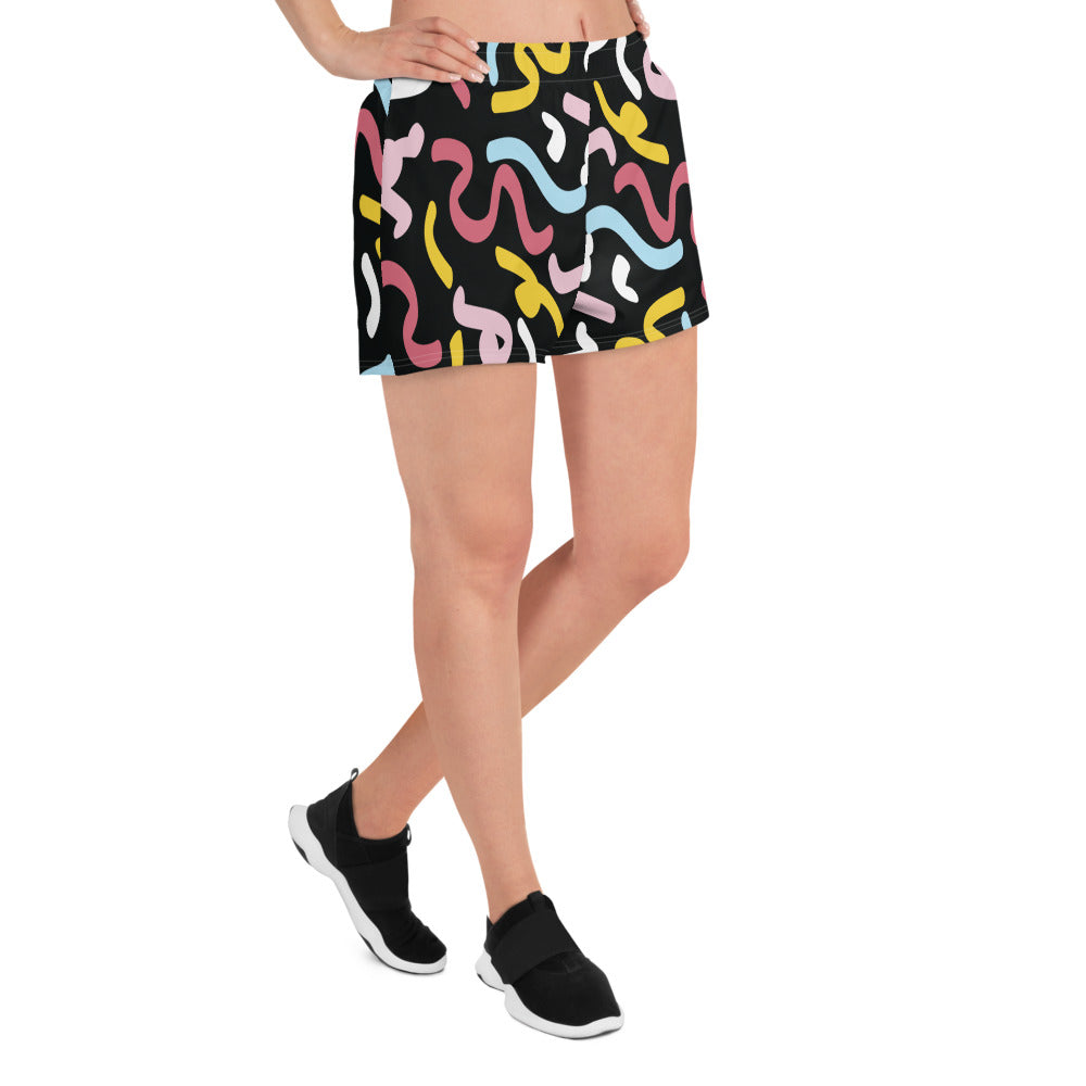 QUANTUM All-Over Print Unisex Athletic Shorts - SOULSKY