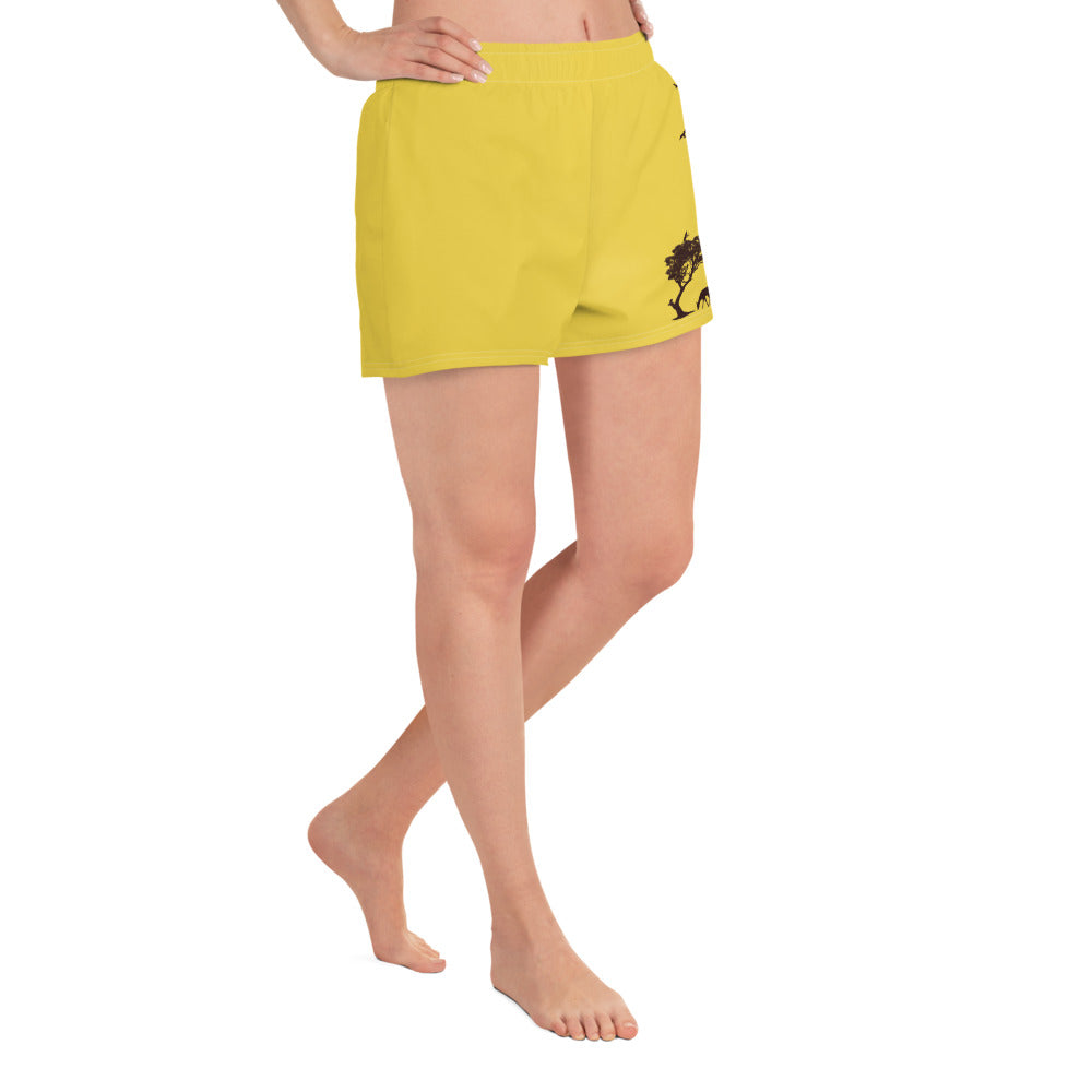 DREAM BIG All-Over Print Unisex Athletic Shorts - SOULSKY