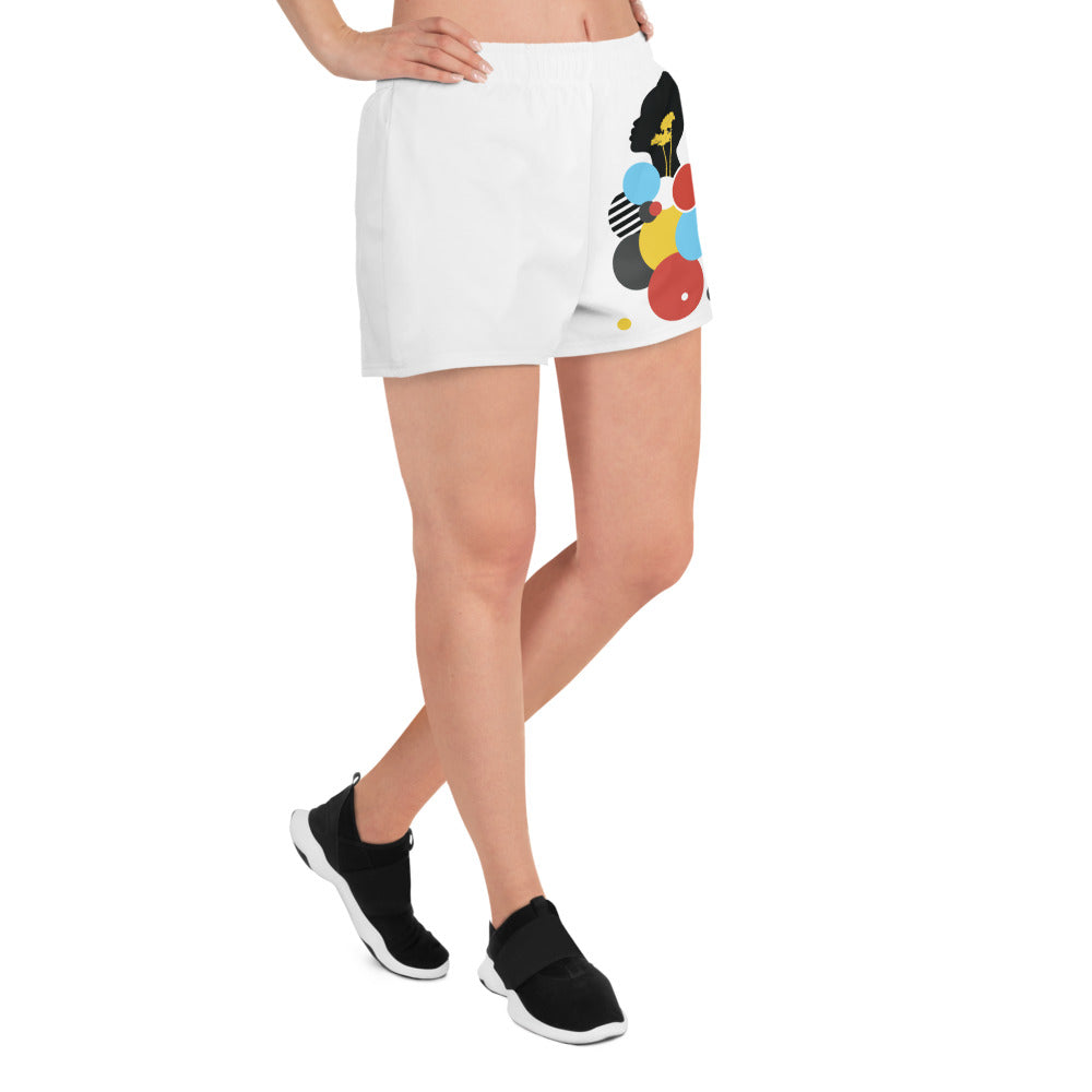 DREAMER All-Over Print Unisex Athletic Shorts