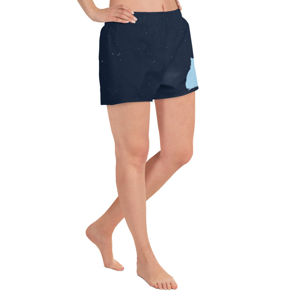 STAR GAZING All-Over Print Unisex Athletic Shorts - SOULSKY
