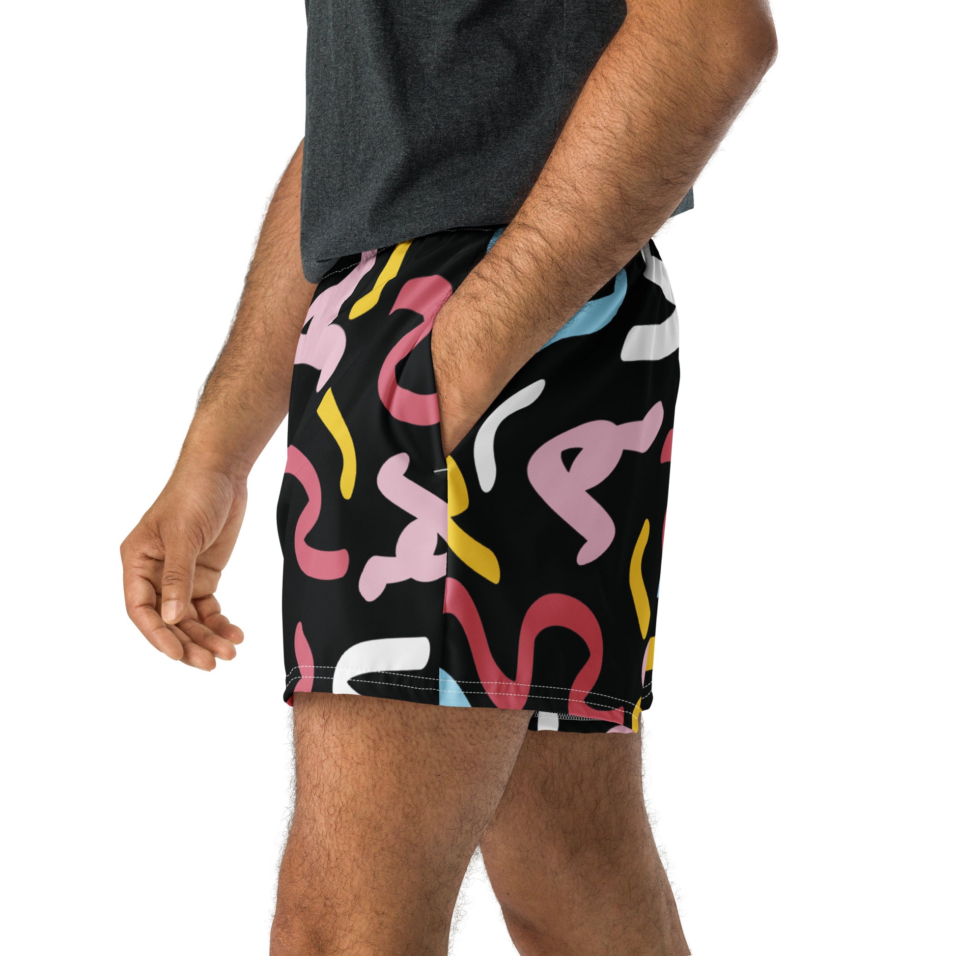 QUANTUM All-Over Print Unisex Athletic Shorts - SOULSKY