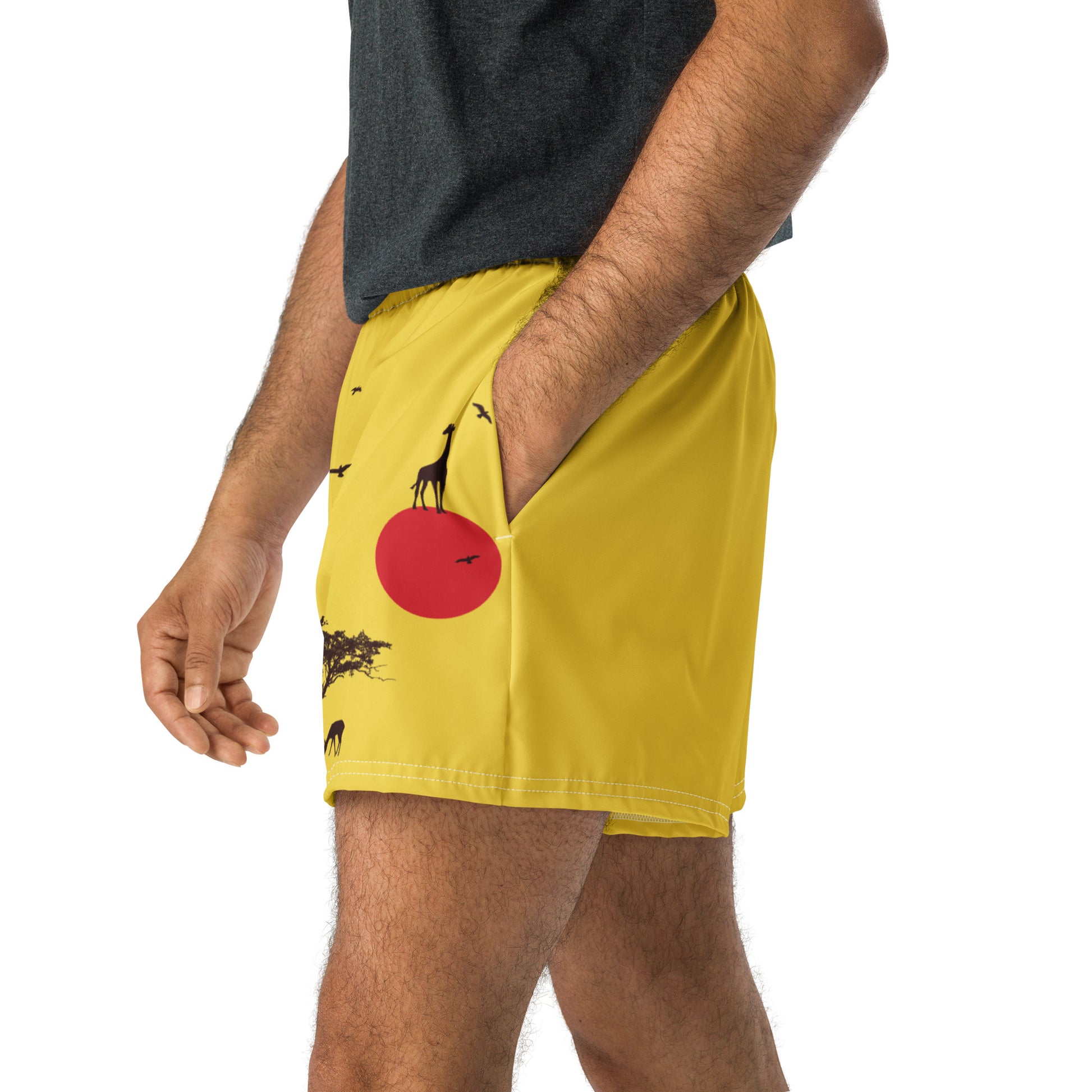 DREAM BIG All-Over Print Unisex Athletic Shorts - SOULSKY