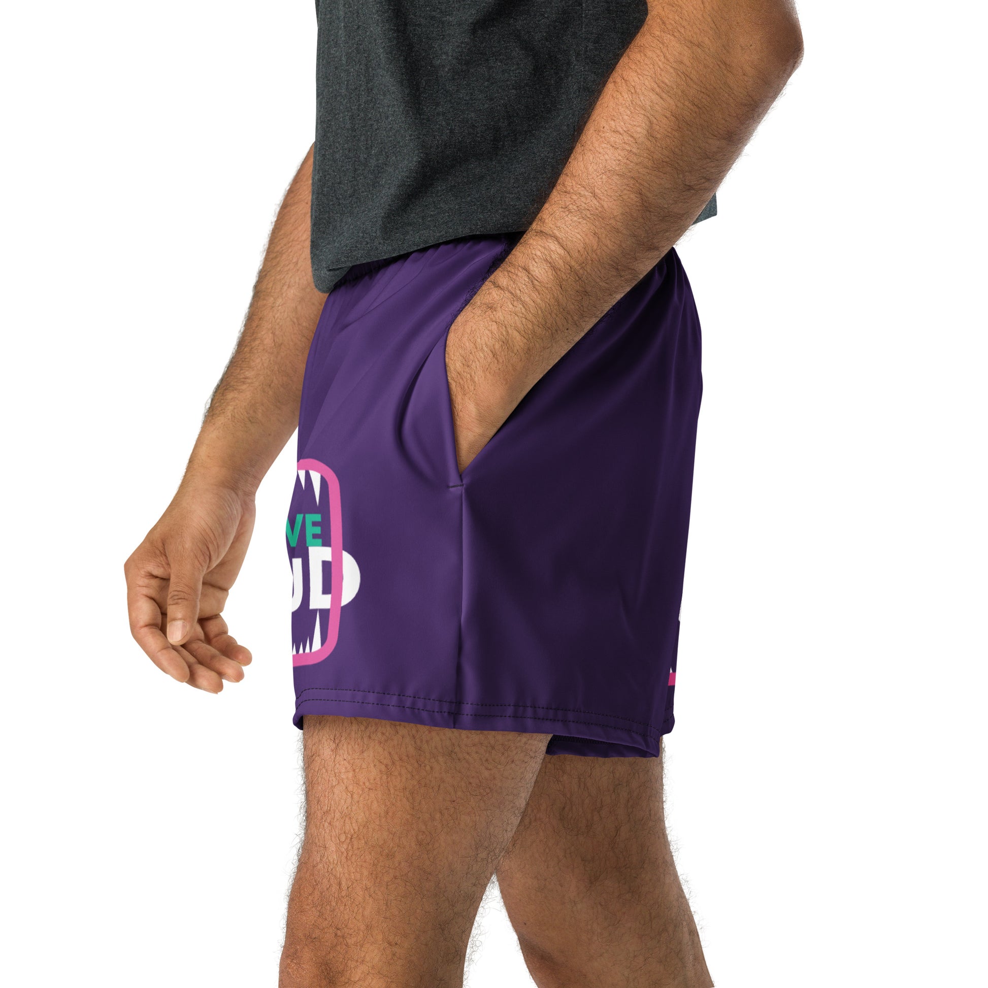 LIVE LOUD All-Over Print Unisex Athletic Shorts - SOULSKY