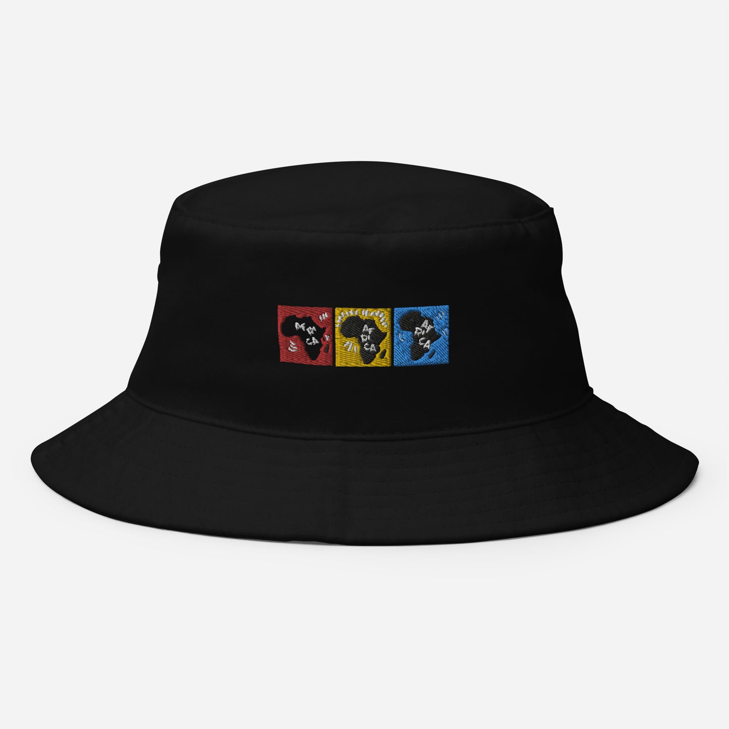 AFRICA PRIMARY Bucket Hat (Black)