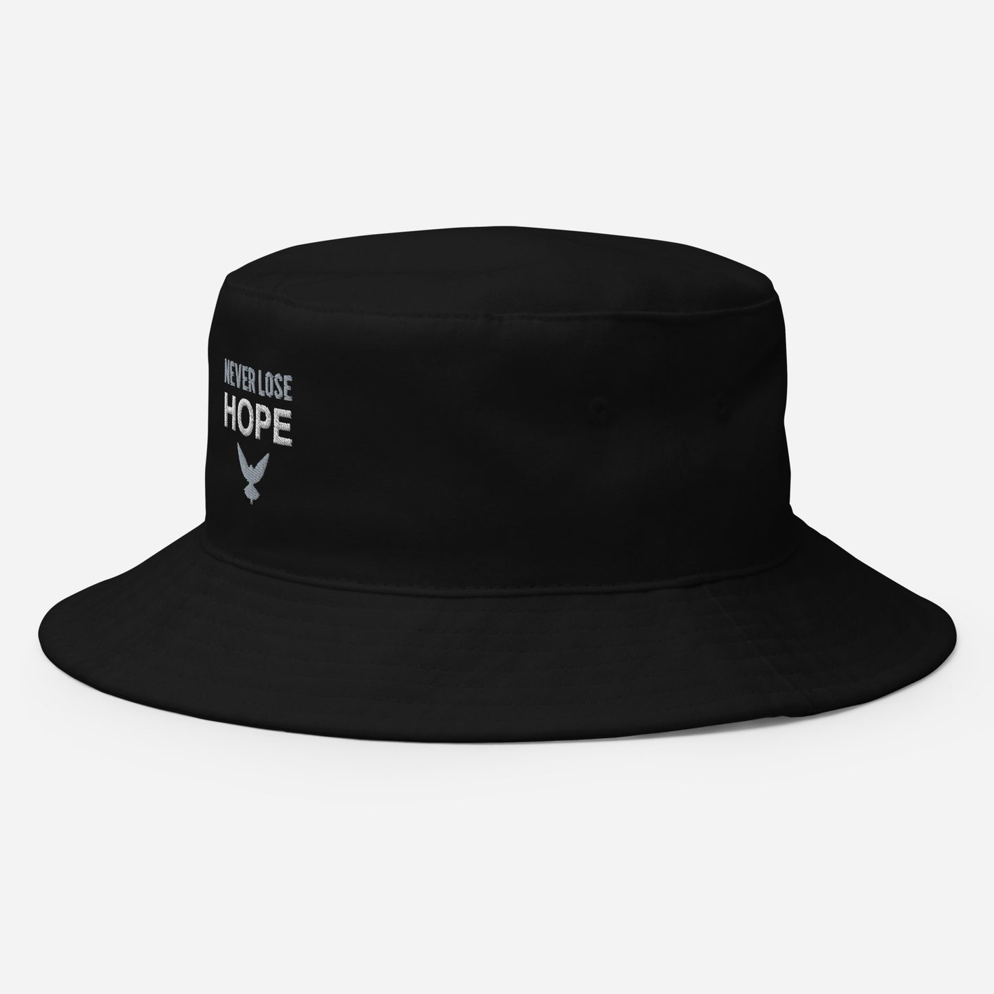 NEVER LOSE HOPE Bucket Hat (Black)