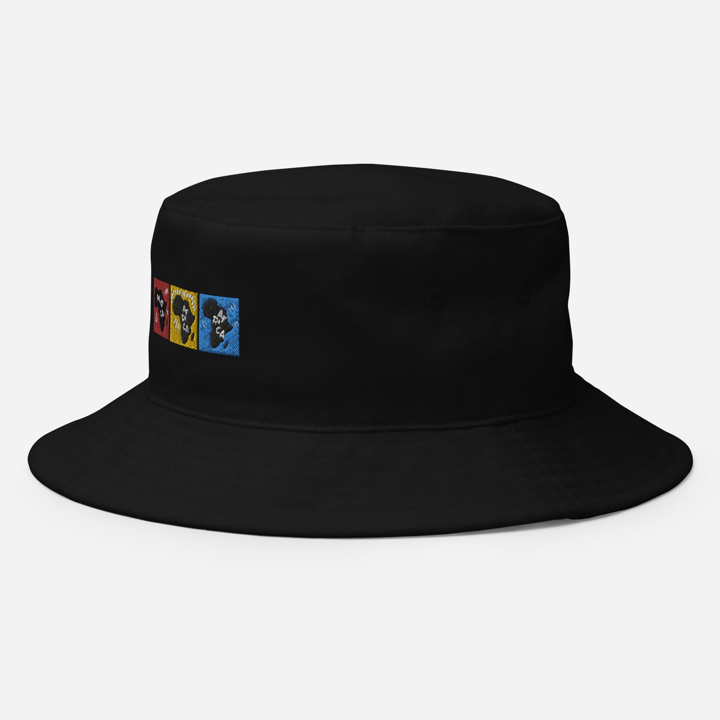 AFRICA PRIMARY Bucket Hat (Black)