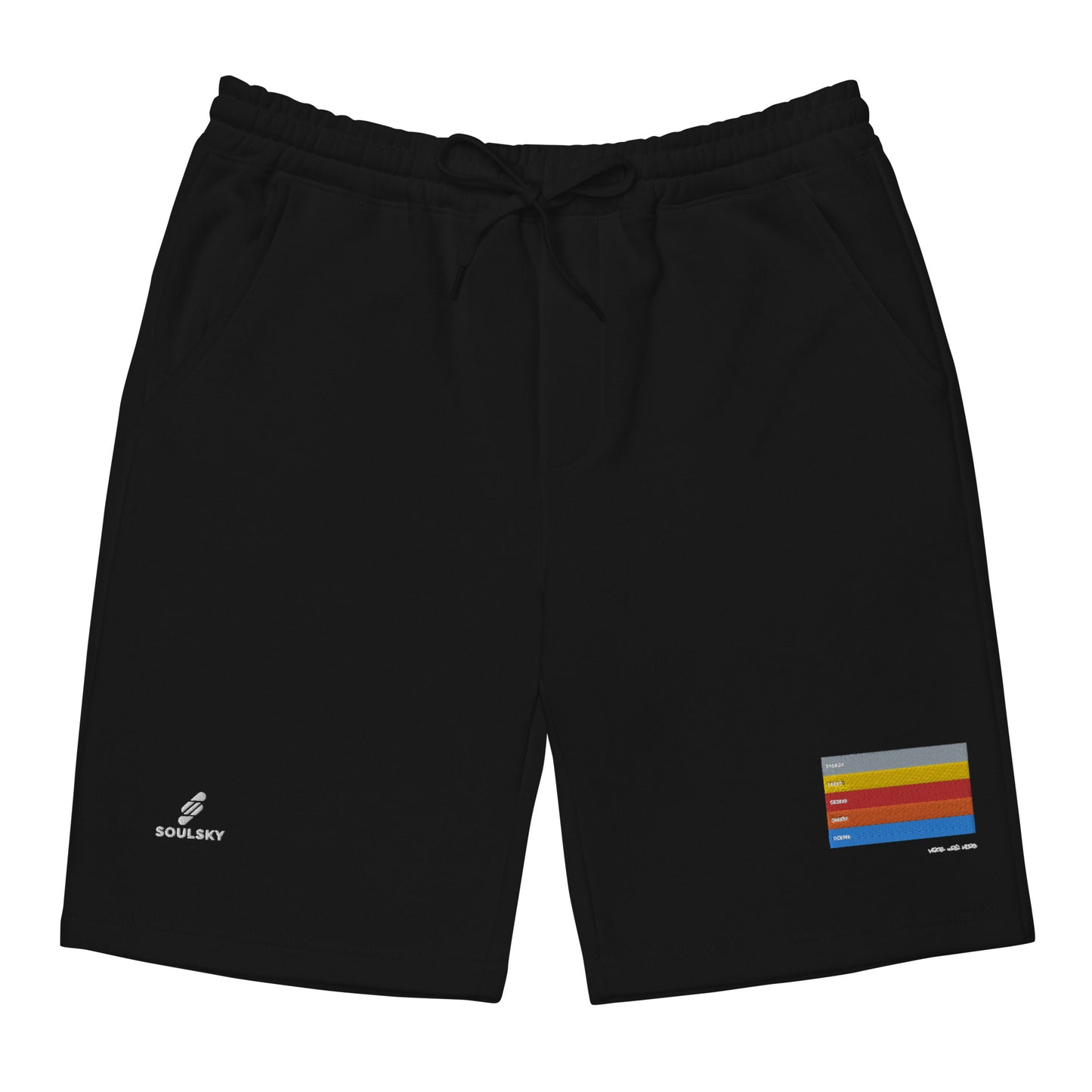COLORFUL Fleece Shorts