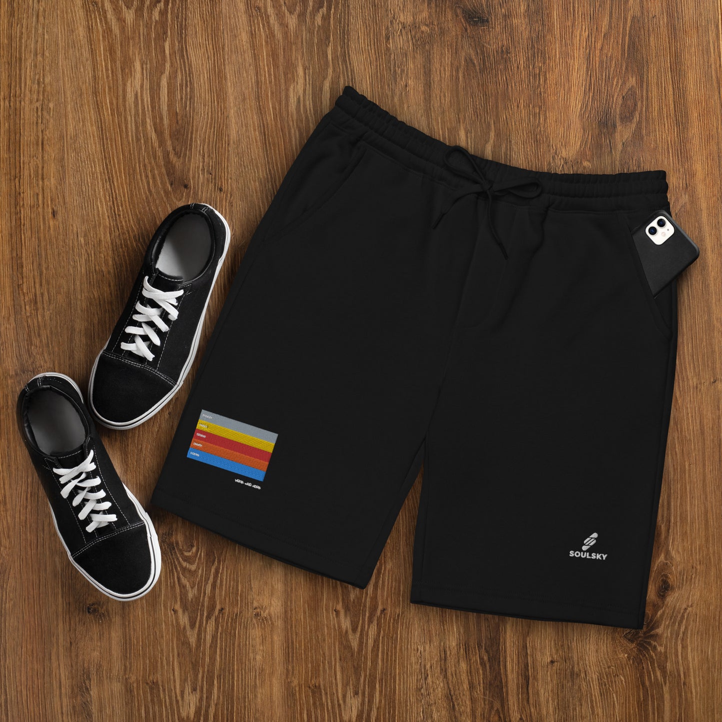 COLORFUL Fleece Shorts