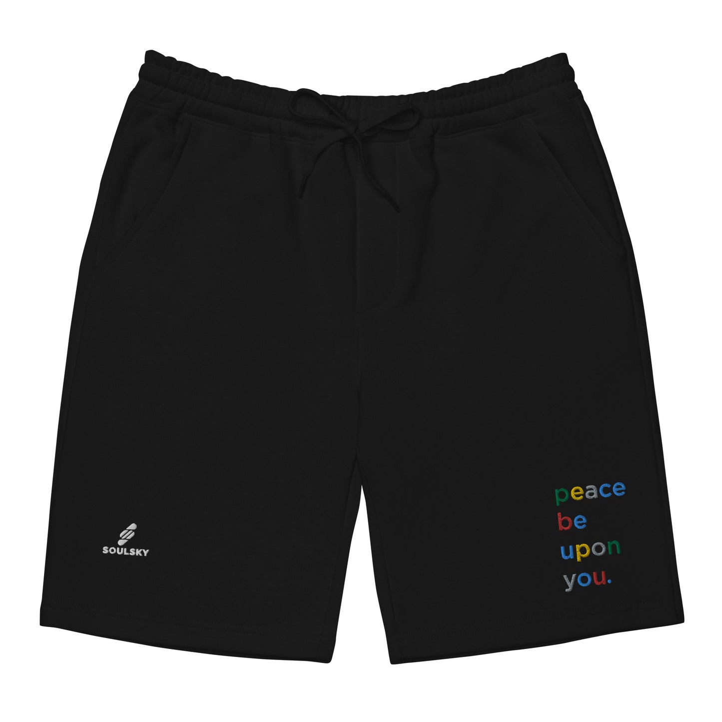 PEACE BE UPON YOU Fleece Shorts