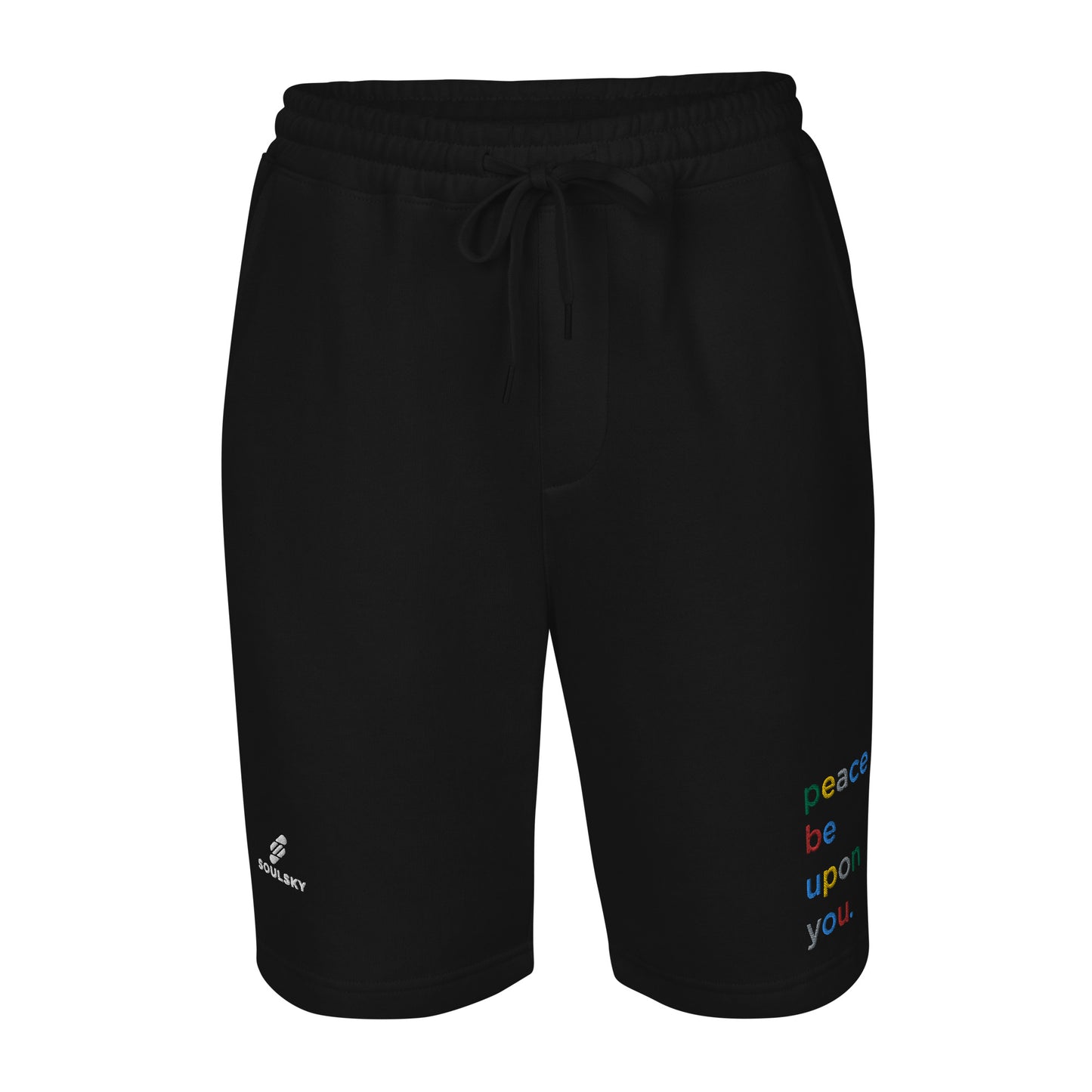 PEACE BE UPON YOU Fleece Shorts