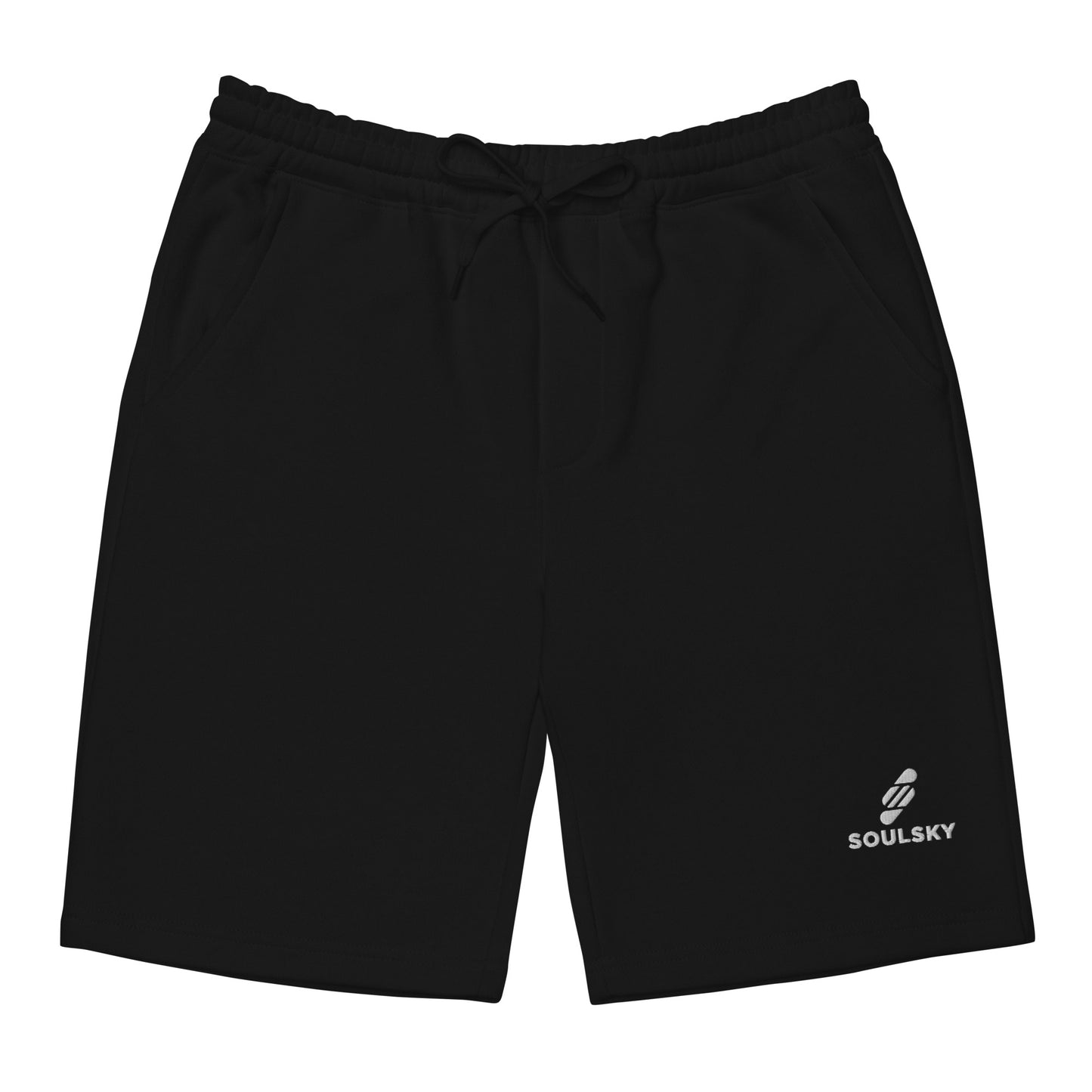 BLACK Men's Fleece Shorts