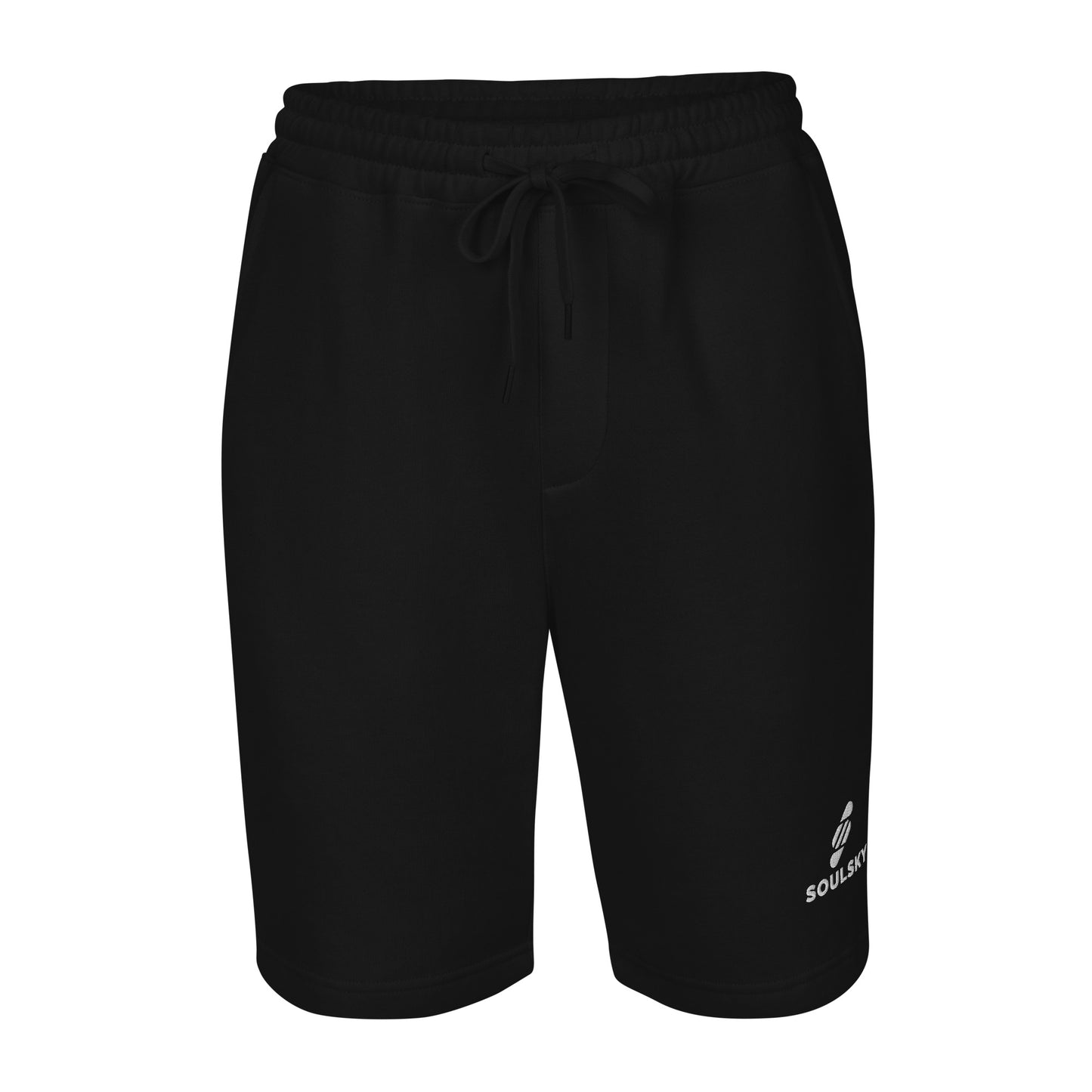BLACK Men's Fleece Shorts