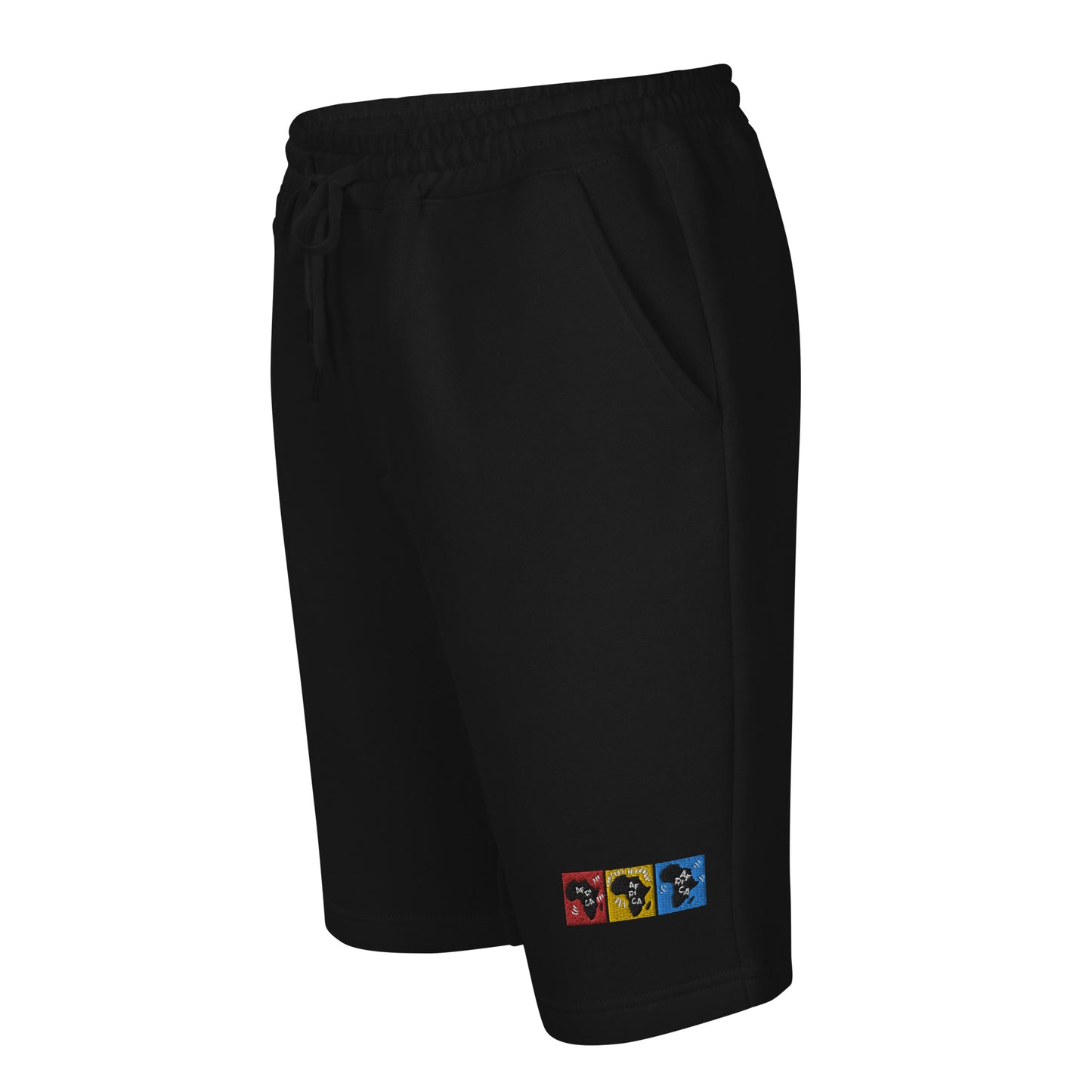 AFRICA PRIMARY Fleece Shorts (Black)