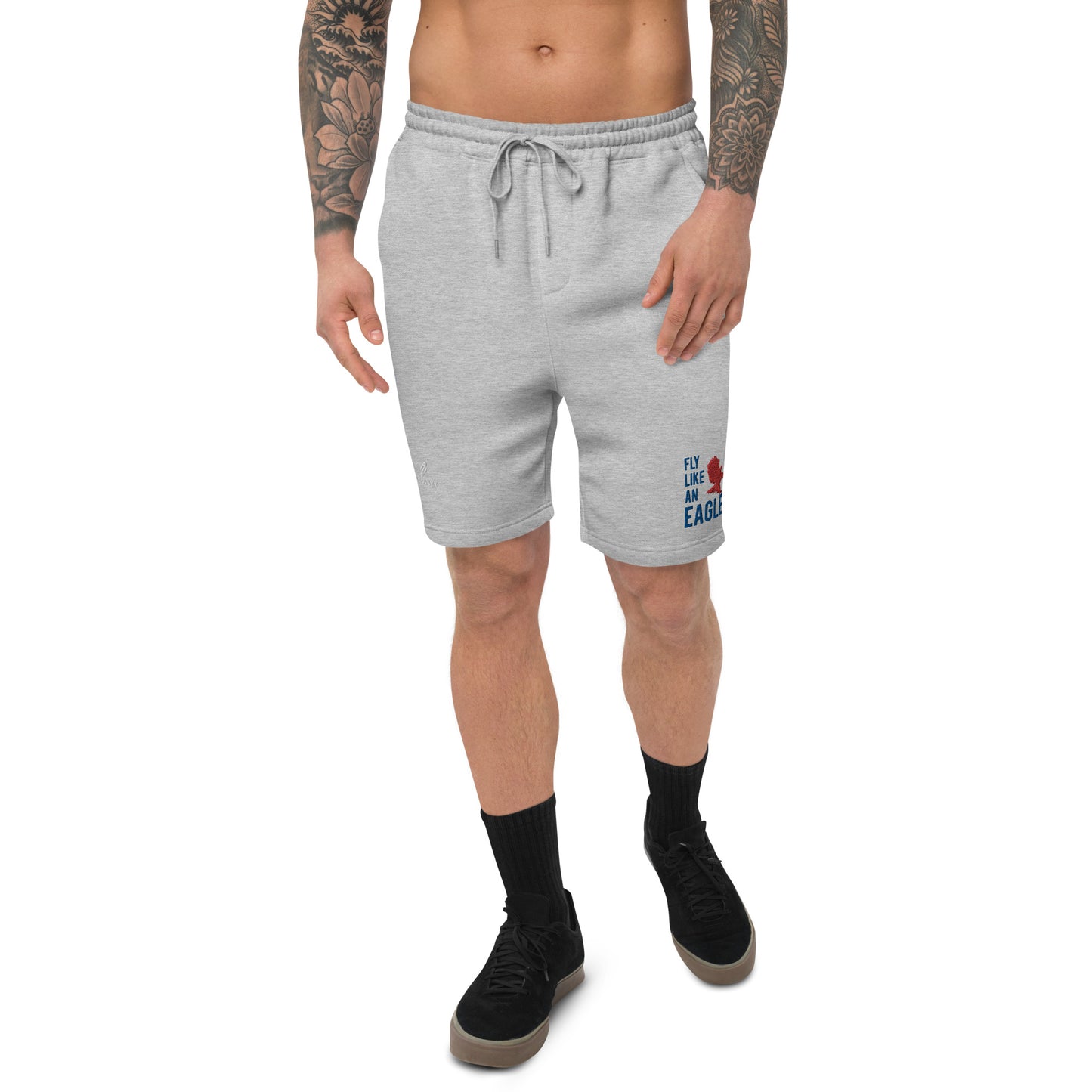 FLY LIKE AN EAGLE Fleece Shorts