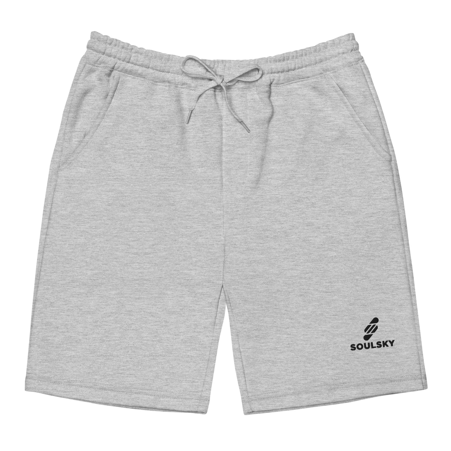 GRAY HEATHER Men's Fleece Shorts