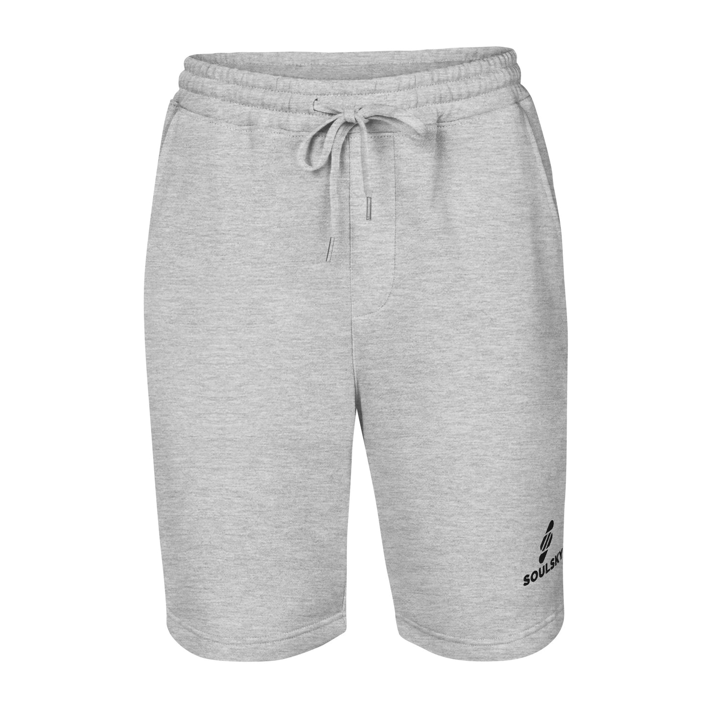 GRAY HEATHER Men's Fleece Shorts
