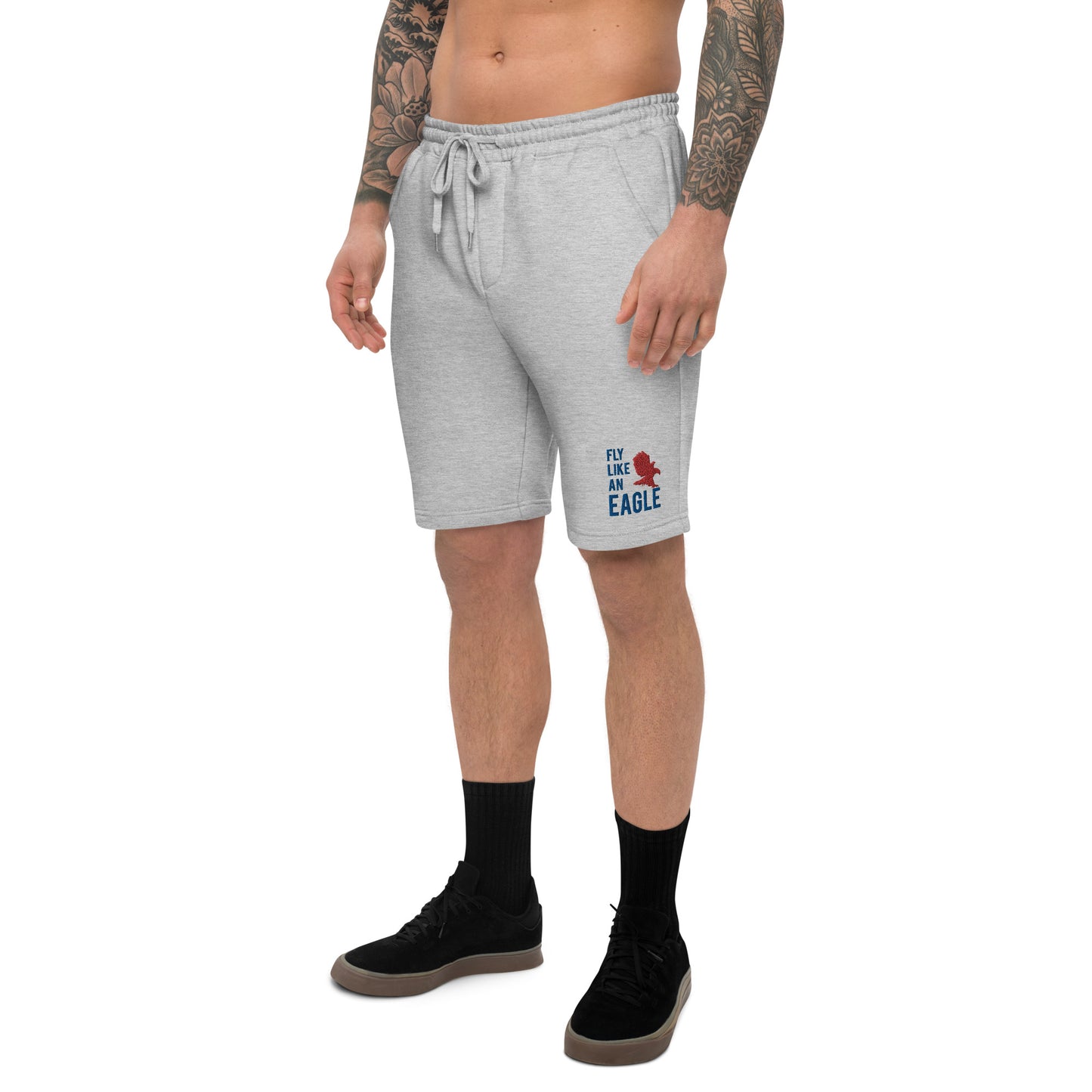 FLY LIKE AN EAGLE Fleece Shorts