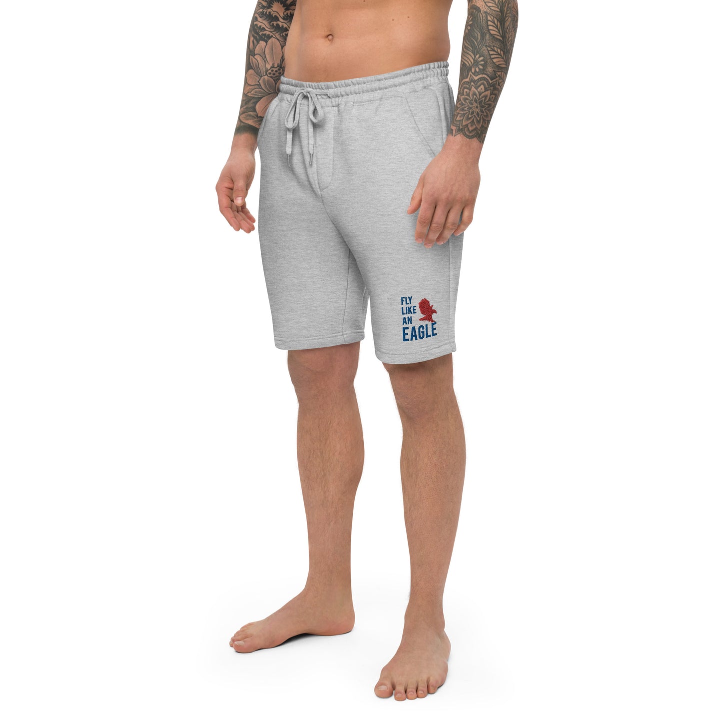 FLY LIKE AN EAGLE Fleece Shorts