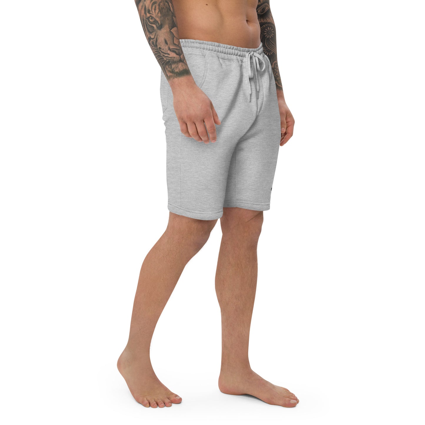 GRAY HEATHER Men's Fleece Shorts