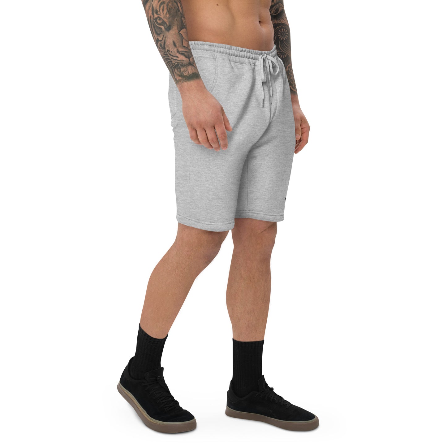 GRAY HEATHER Men's Fleece Shorts