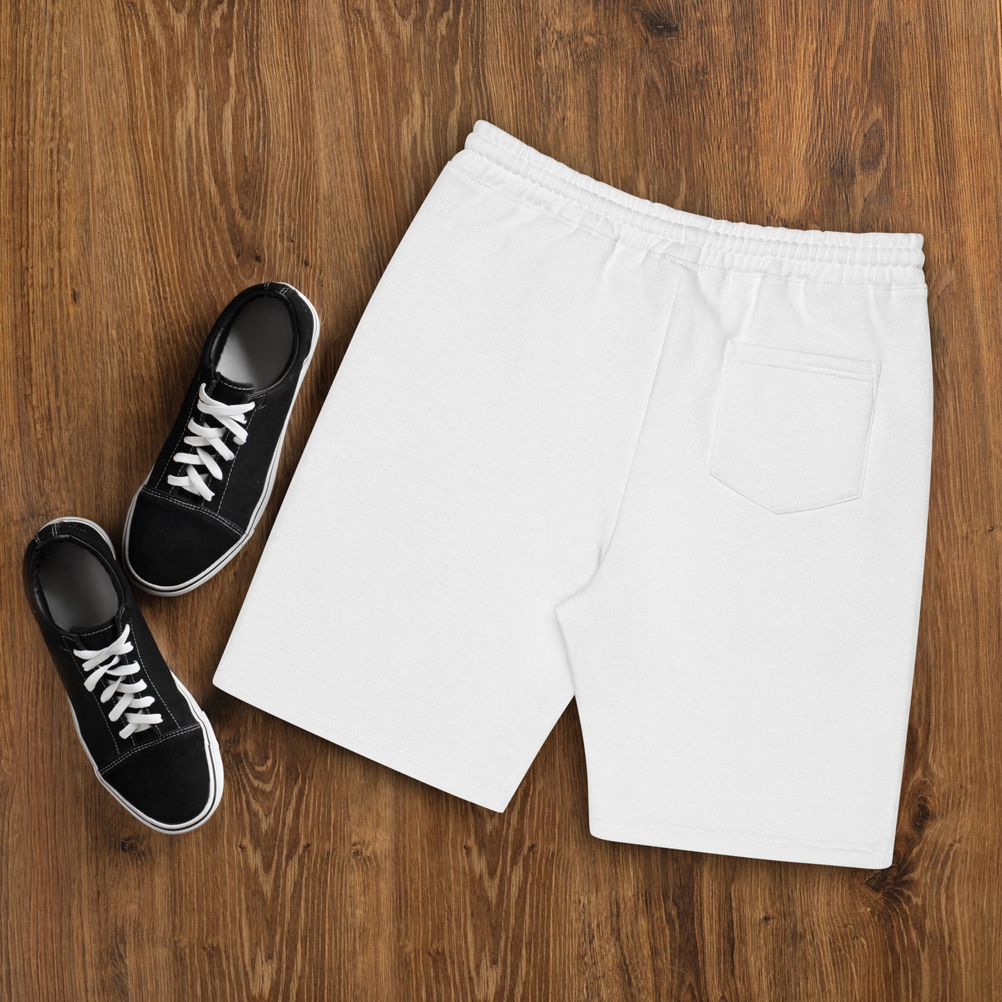 WHITE Men's Fleece Shorts