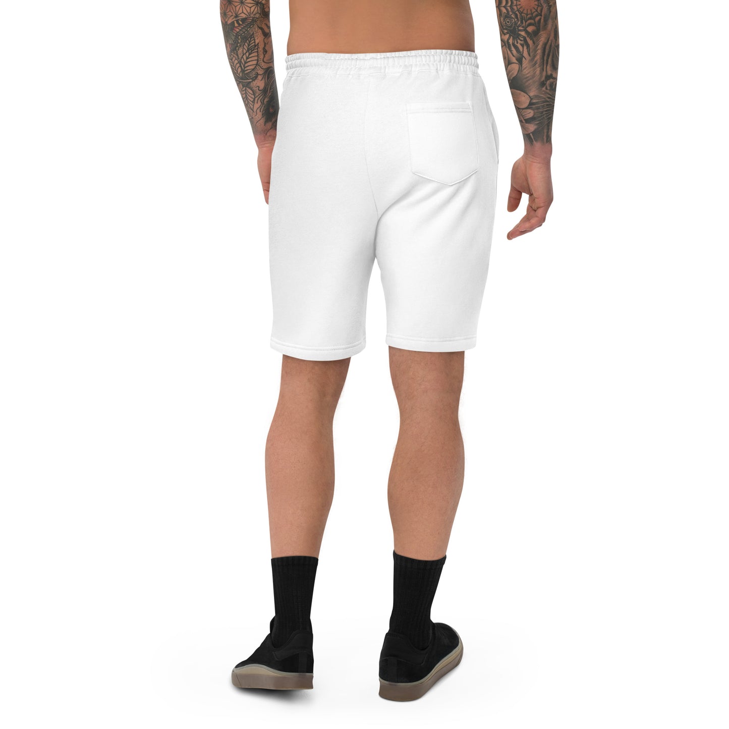 WHITE Men's Fleece Shorts