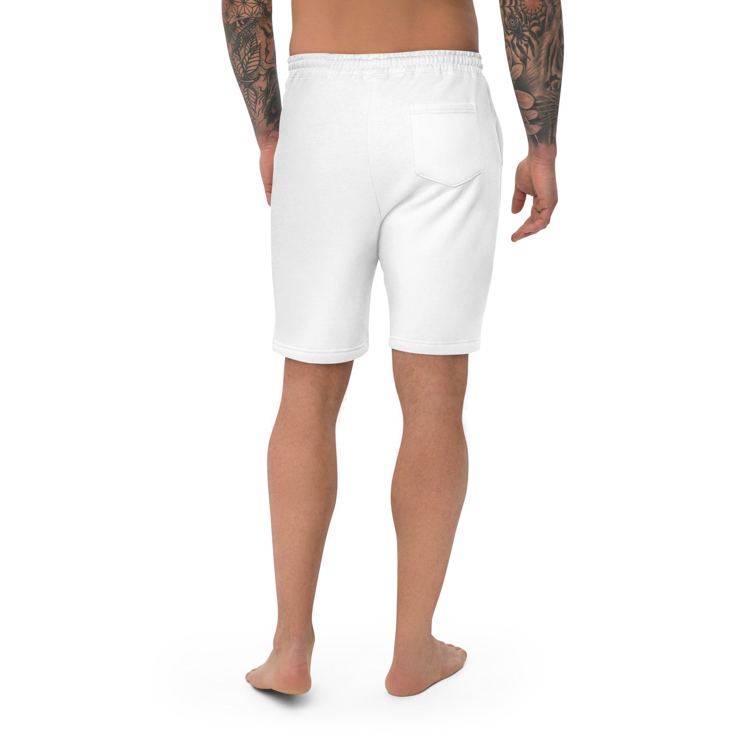 WHITE Men's Fleece Shorts