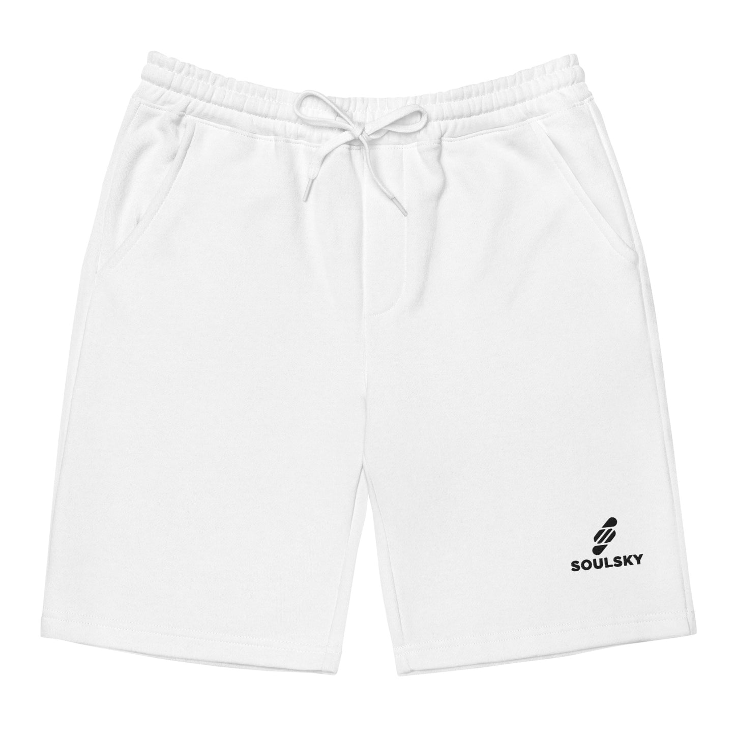 WHITE Men's Fleece Shorts