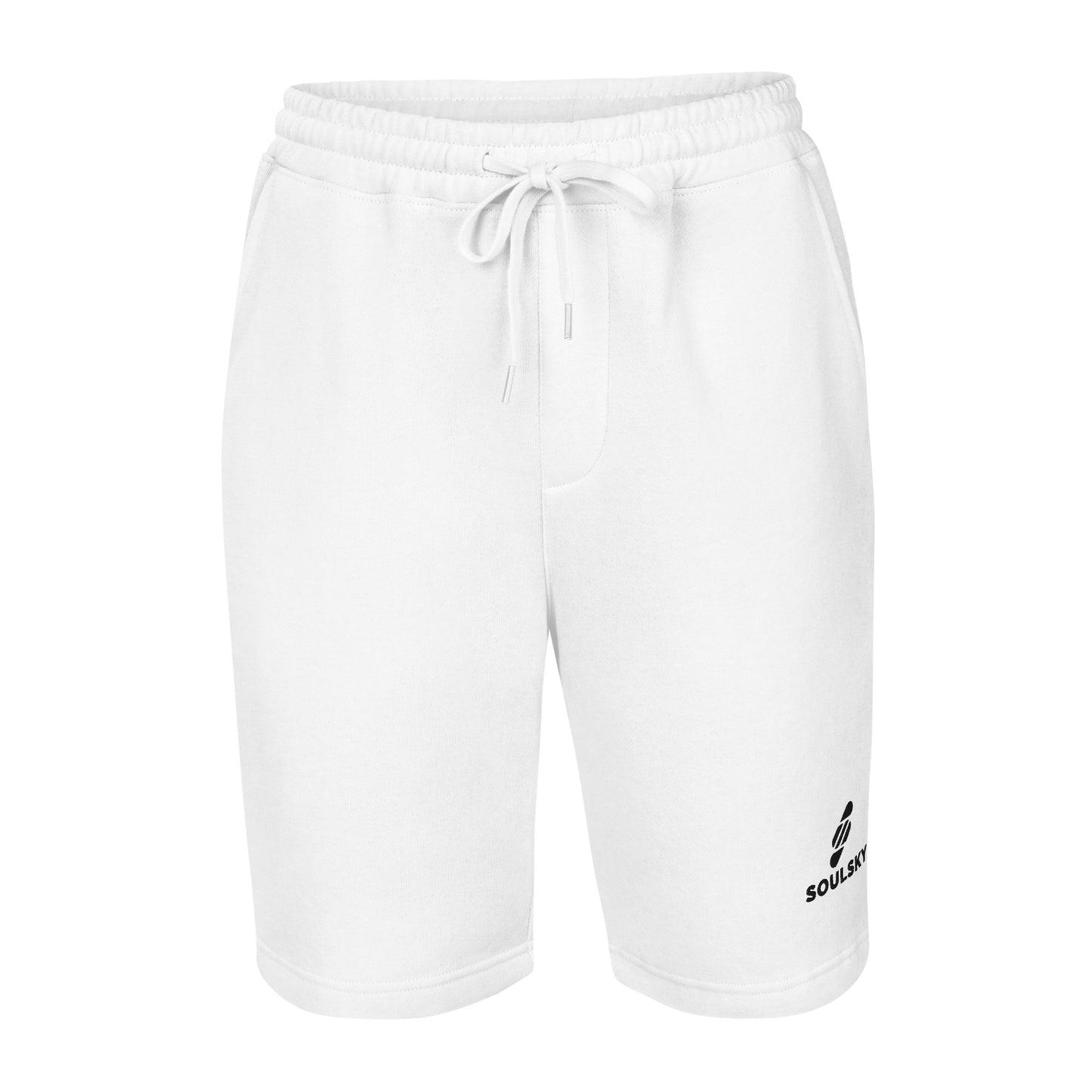WHITE Men's Fleece Shorts