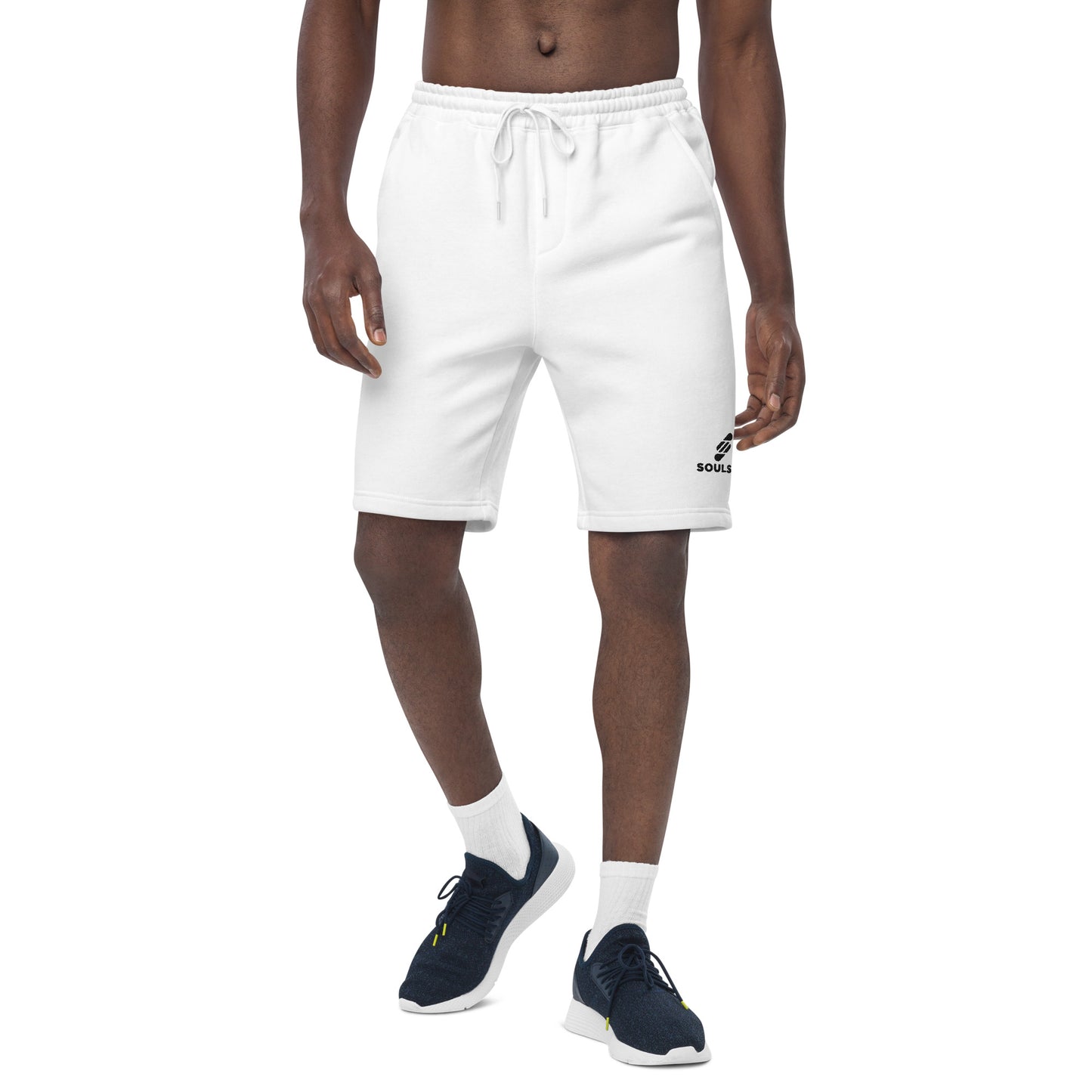 WHITE Men's Fleece Shorts