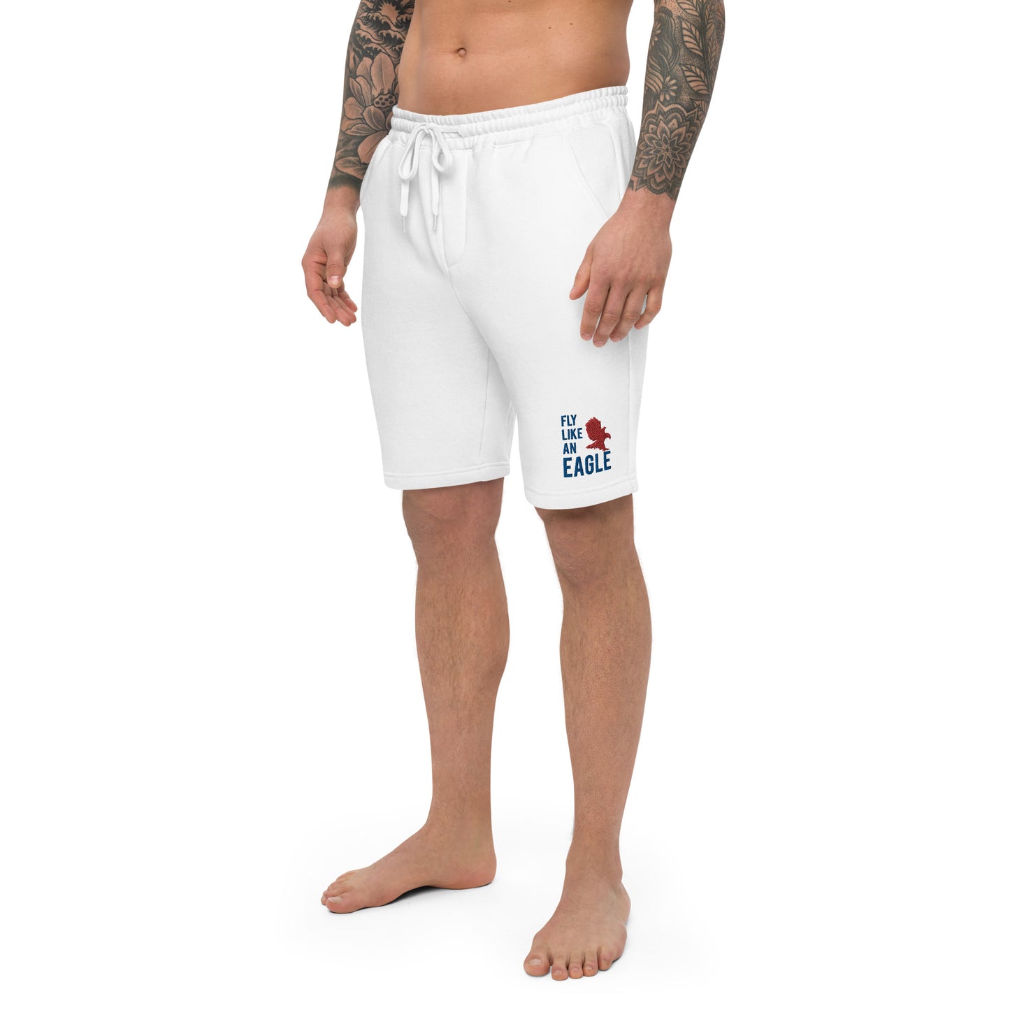 FLY LIKE AN EAGLE Fleece Shorts