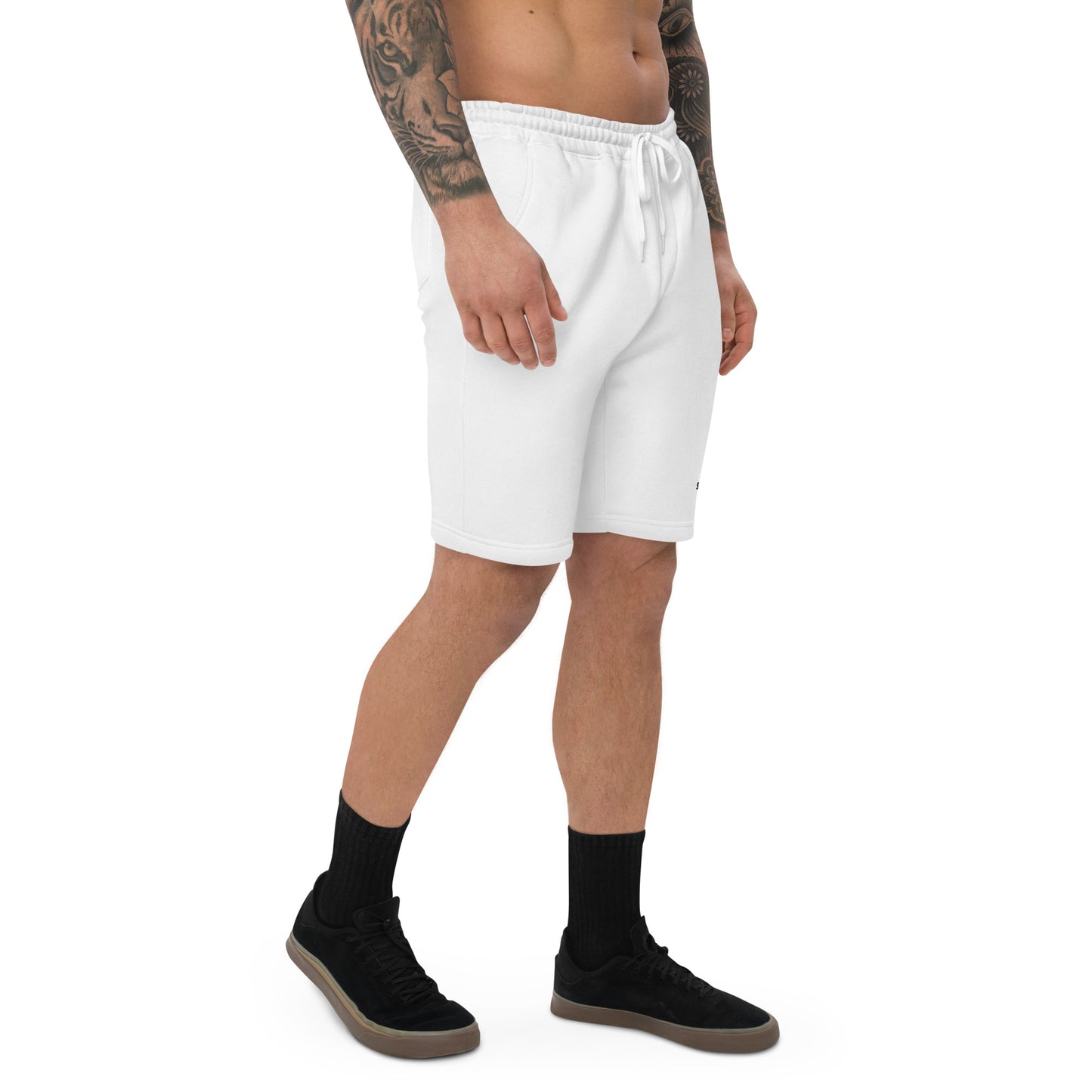 WHITE Men's Fleece Shorts