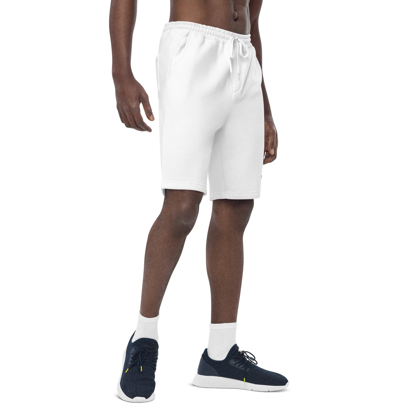 WHITE Men's Fleece Shorts