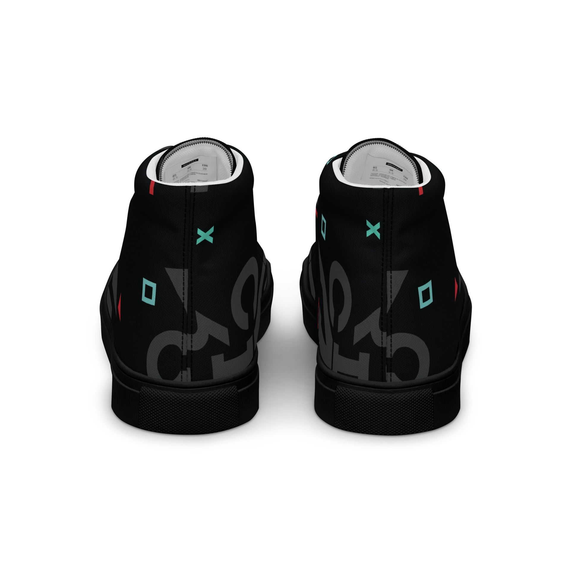AFRICA IS THE FUTURE Men’s High Top Canvas Shoes - SOULSKY