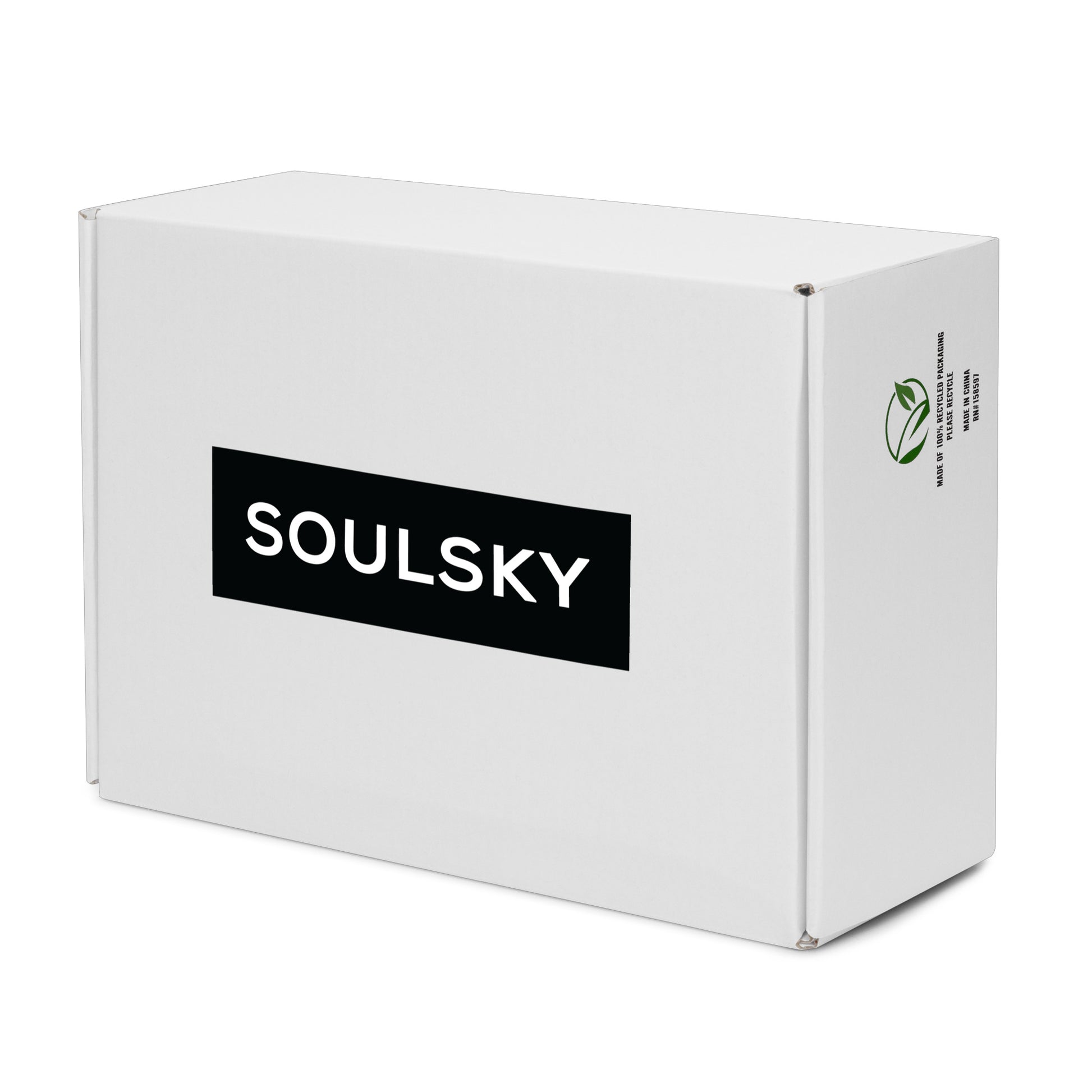 SHINE BRIGHT Men’s High Top Canvas Shoes (Light Blue) - SOULSKY
