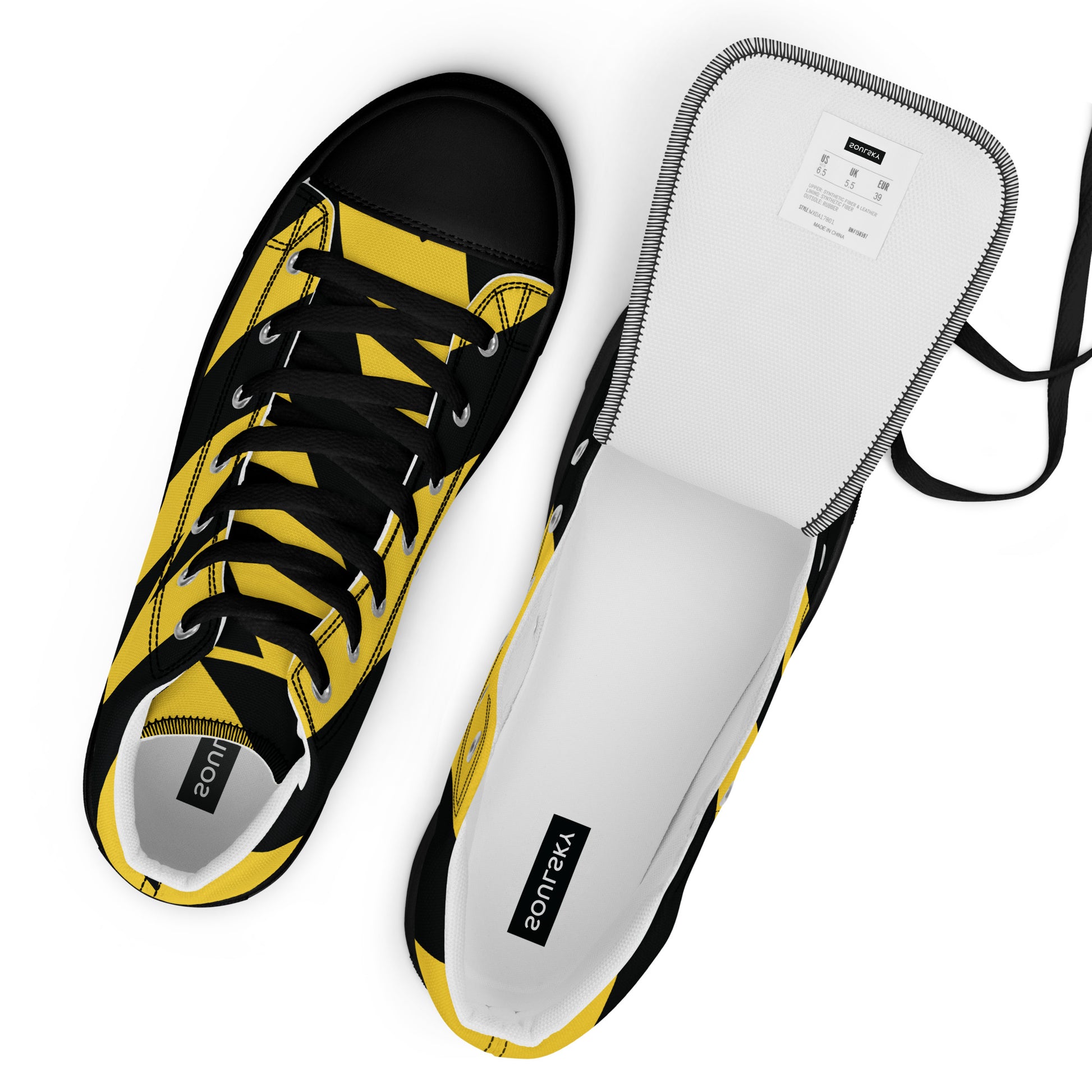 ARCHITECT Men’s High Top Canvas Shoes - SOULSKY
