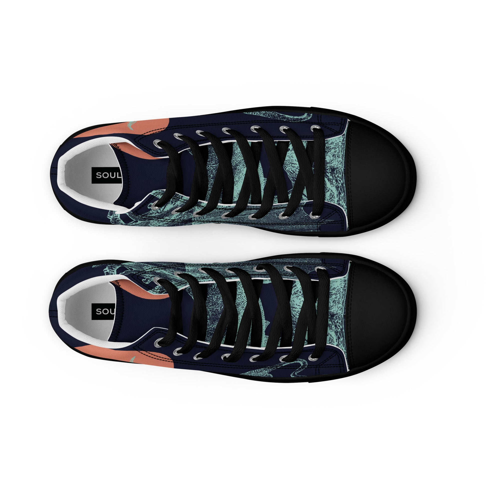 CARPE DIEM Men’s High Top Canvas Shoes - SOULSKY