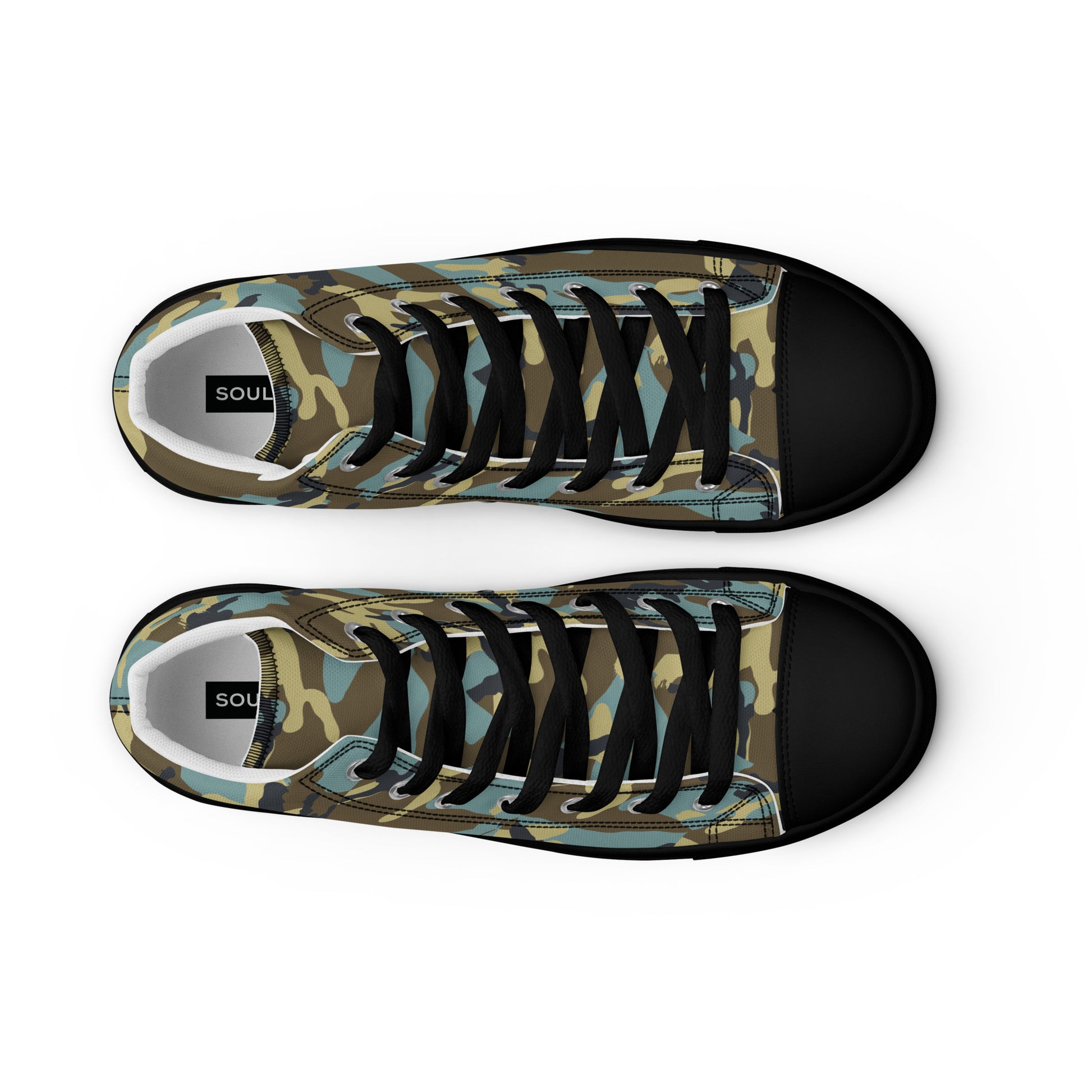 ADAPT Men’s High Top Canvas Shoes - SOULSKY