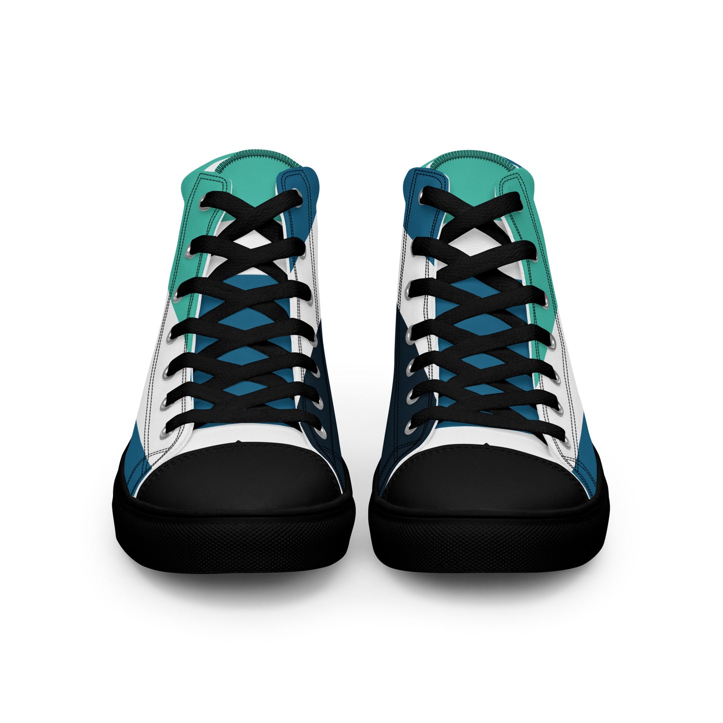 OCEAN DEPTHS Men’s High Top Canvas Shoes