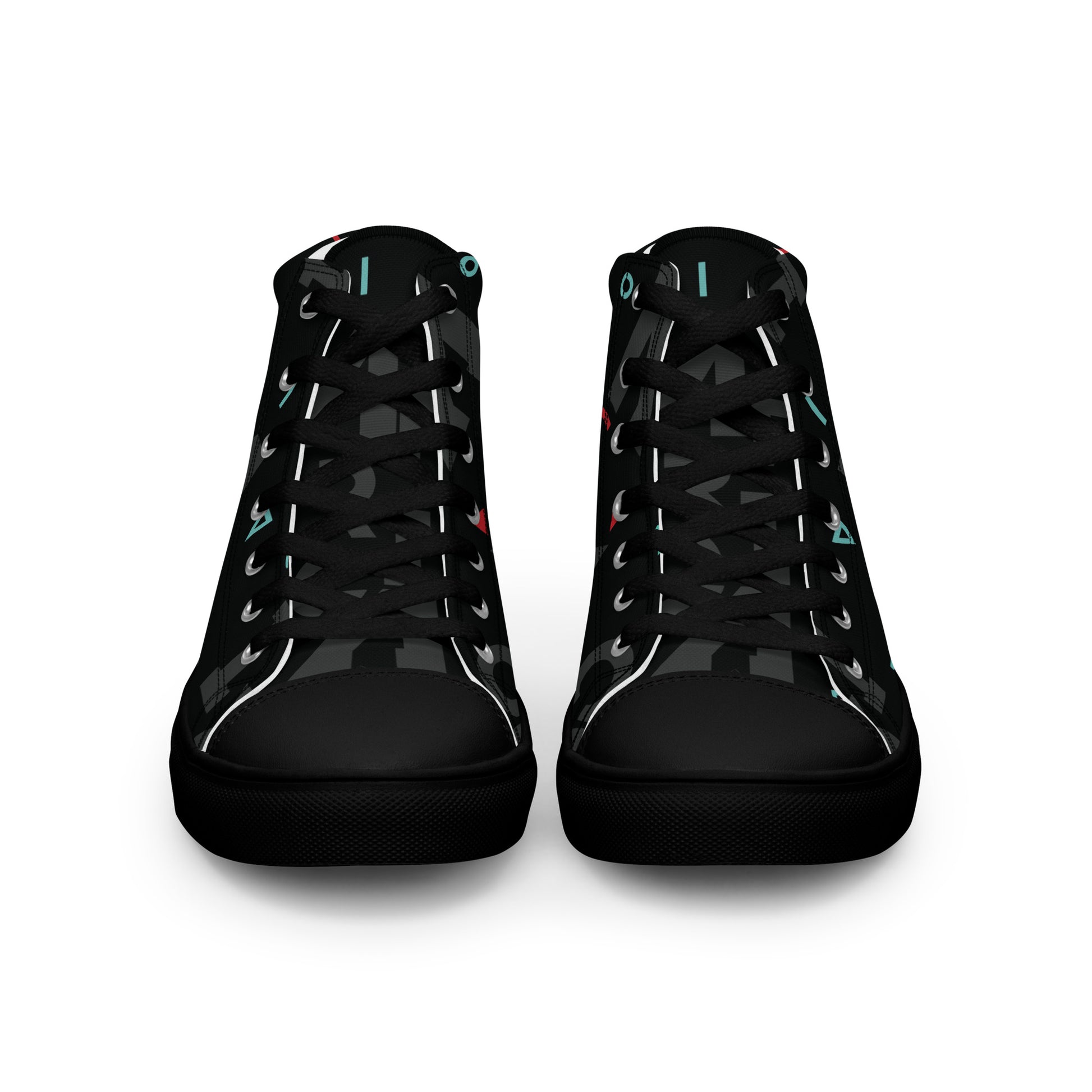 AFRICA IS THE FUTURE Men’s High Top Canvas Shoes - SOULSKY