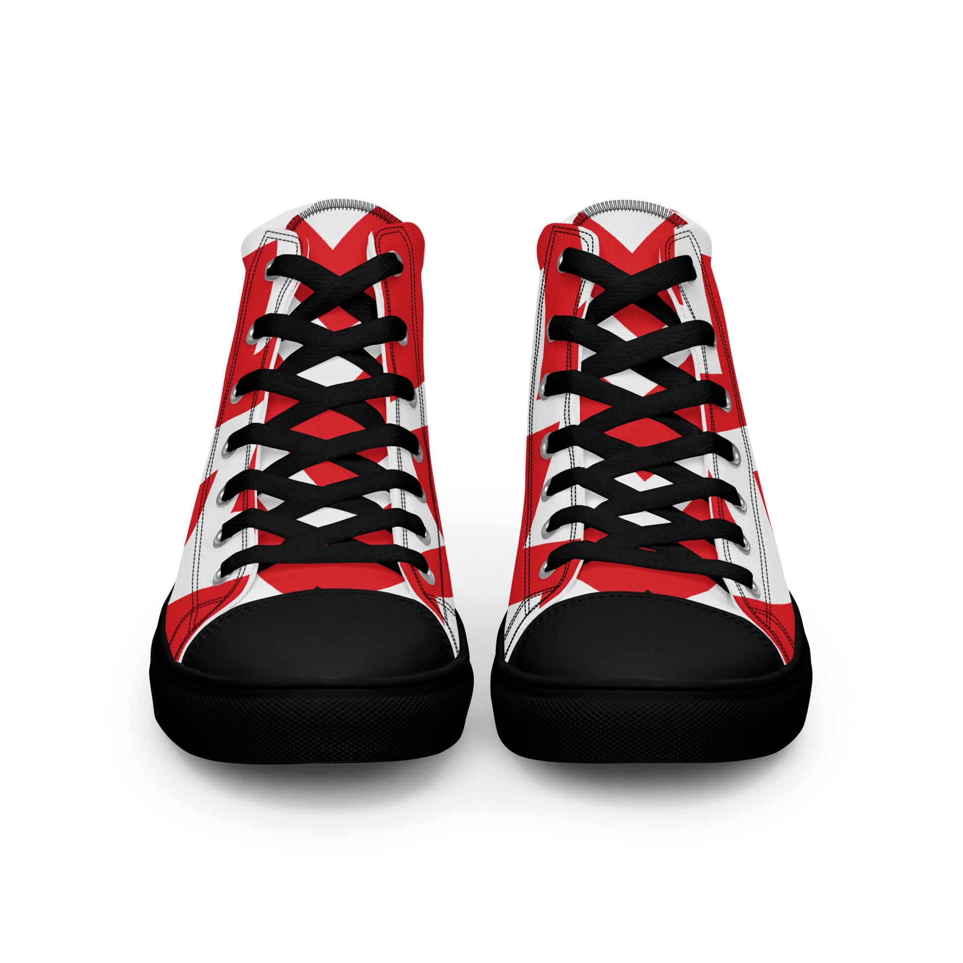 BE PATIENT Men’s High Top Canvas Shoes - SOULSKY