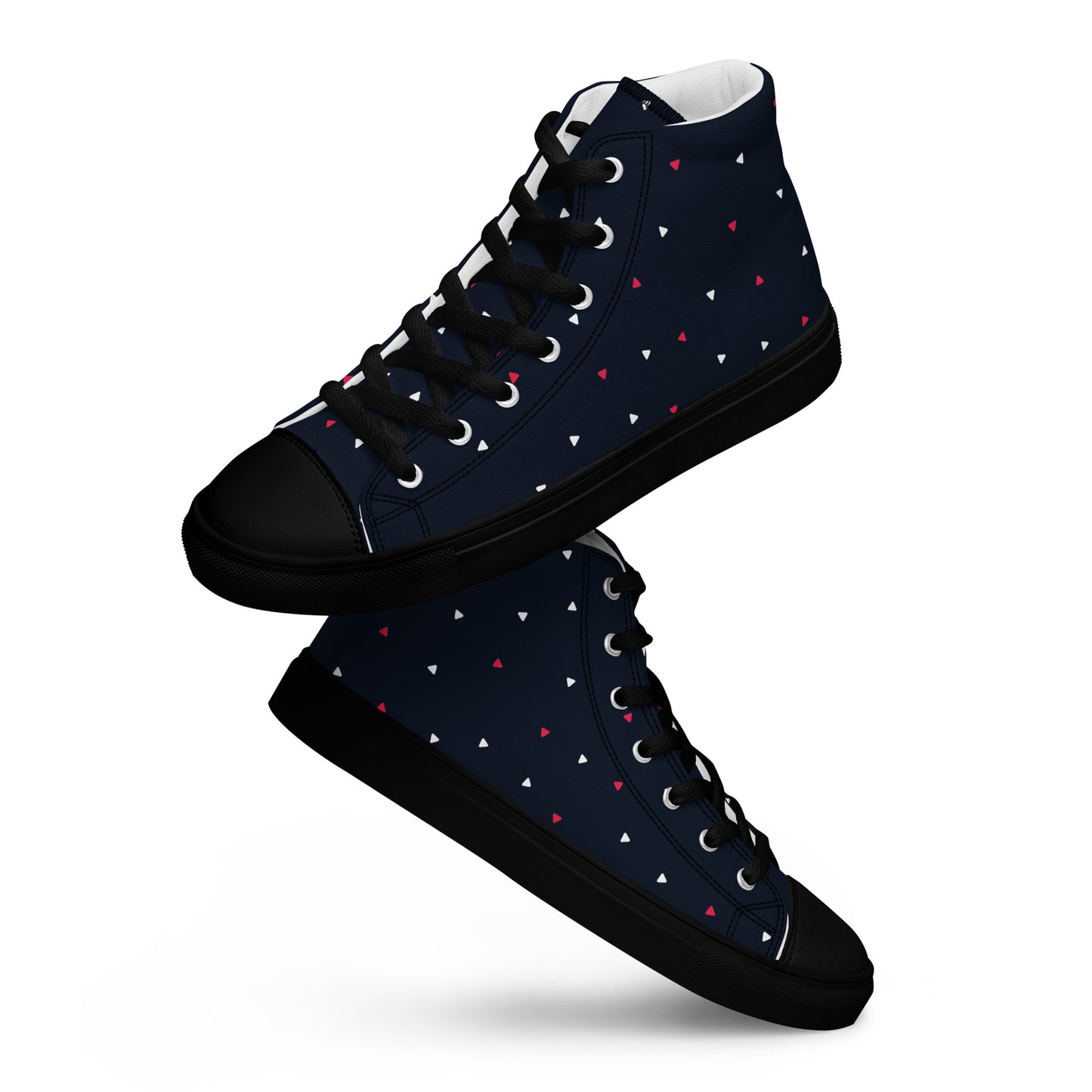 CELEBRATE GOOD TIMES Men’s High Top Canvas Shoes