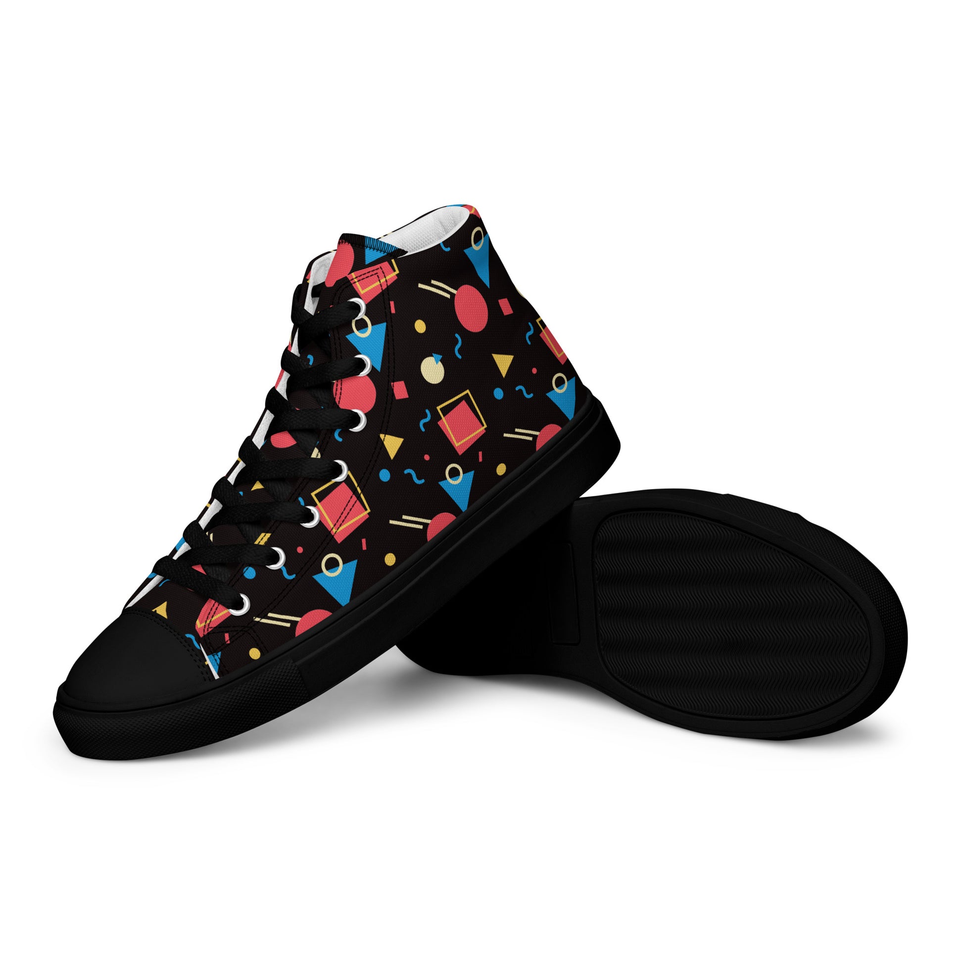 WATERMELON SUMMER Men’s High Top Canvas Shoes - SOULSKY