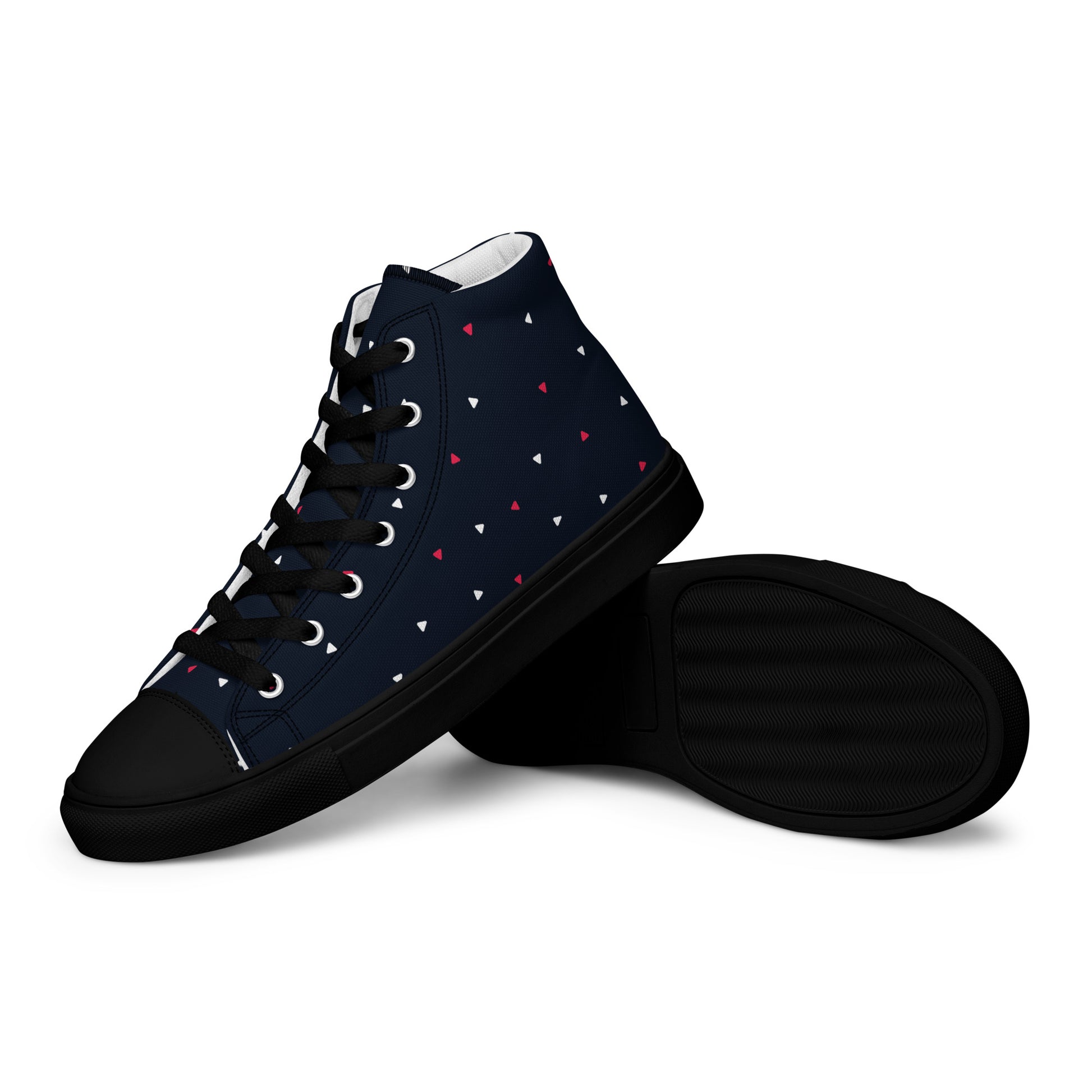 CELEBRATE GOOD TIMES Men’s High Top Canvas Shoes - SOULSKY