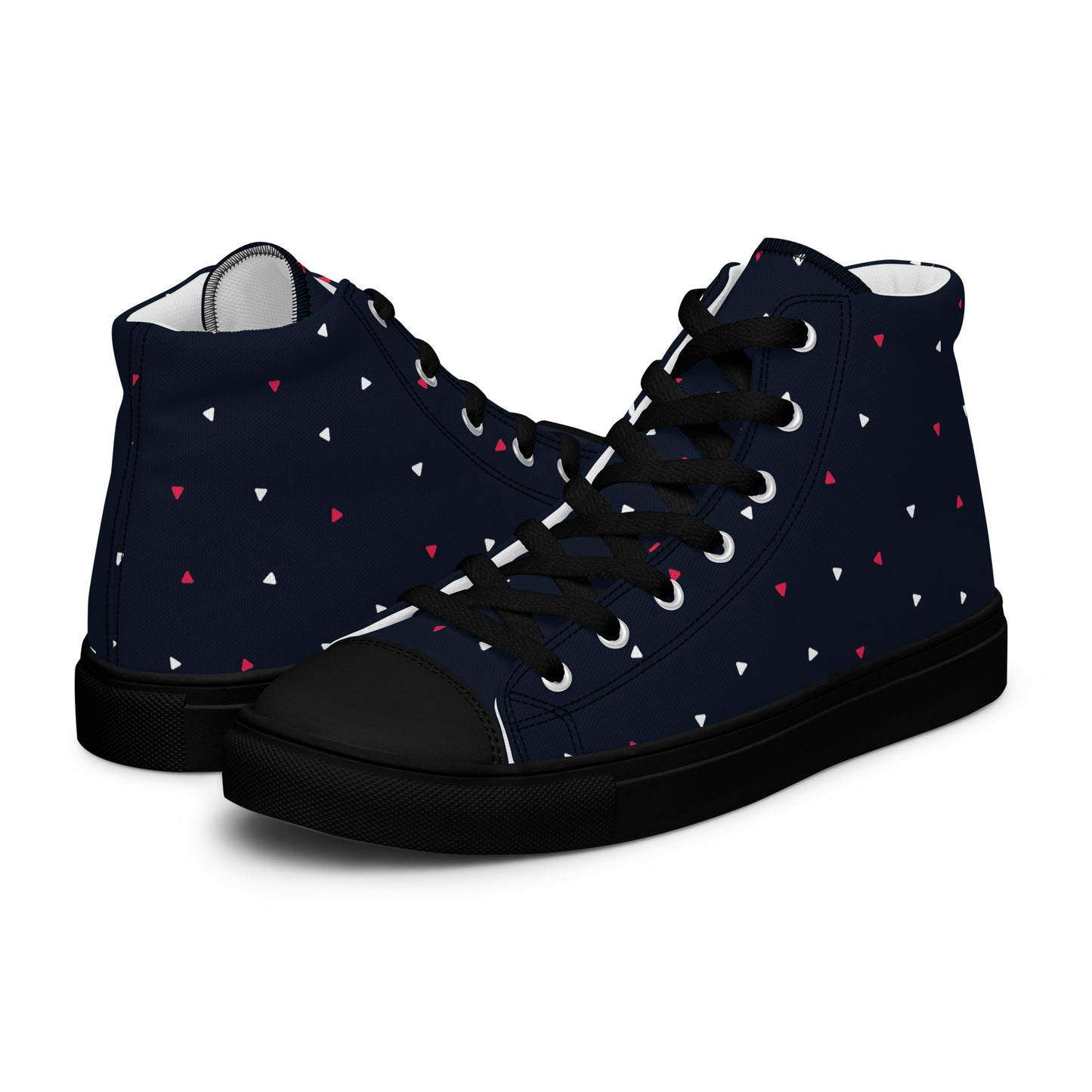 CELEBRATE GOOD TIMES Men’s High Top Canvas Shoes