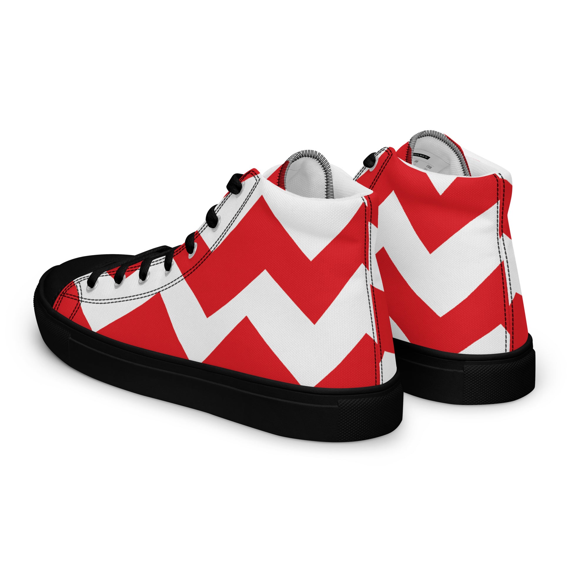 BE PATIENT Men’s High Top Canvas Shoes - SOULSKY