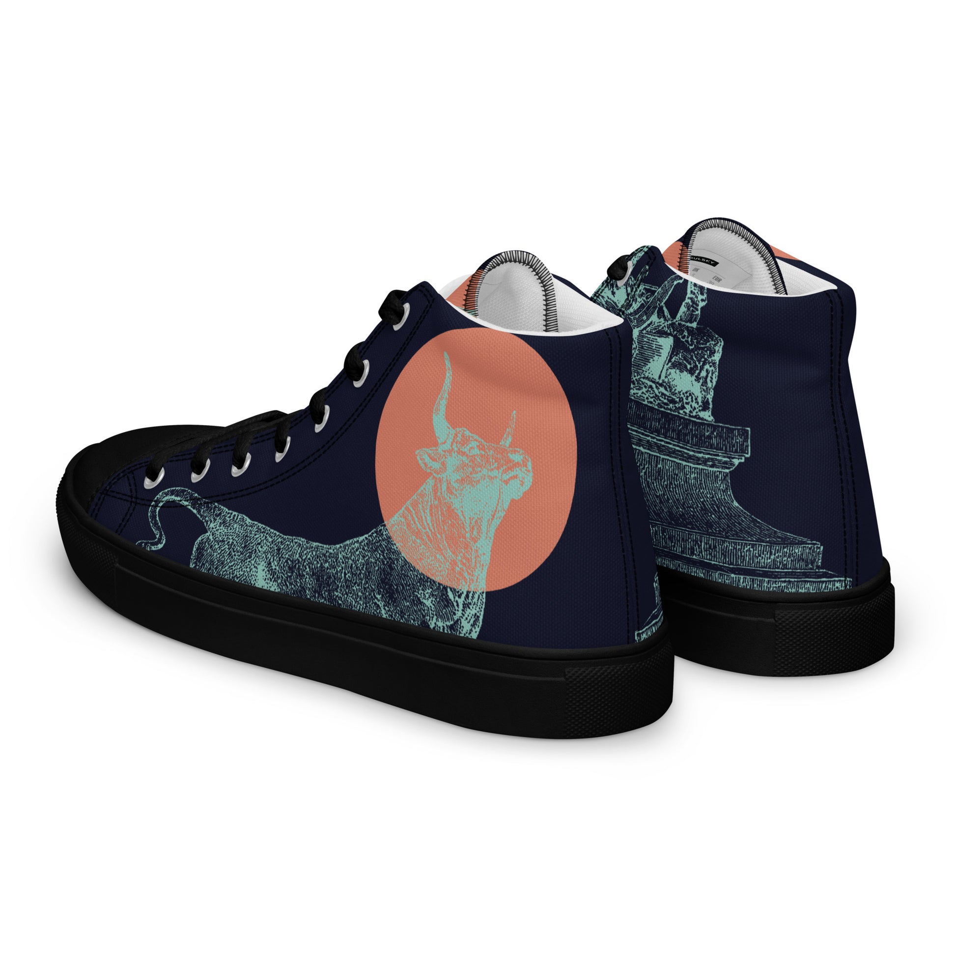 CARPE DIEM Men’s High Top Canvas Shoes - SOULSKY