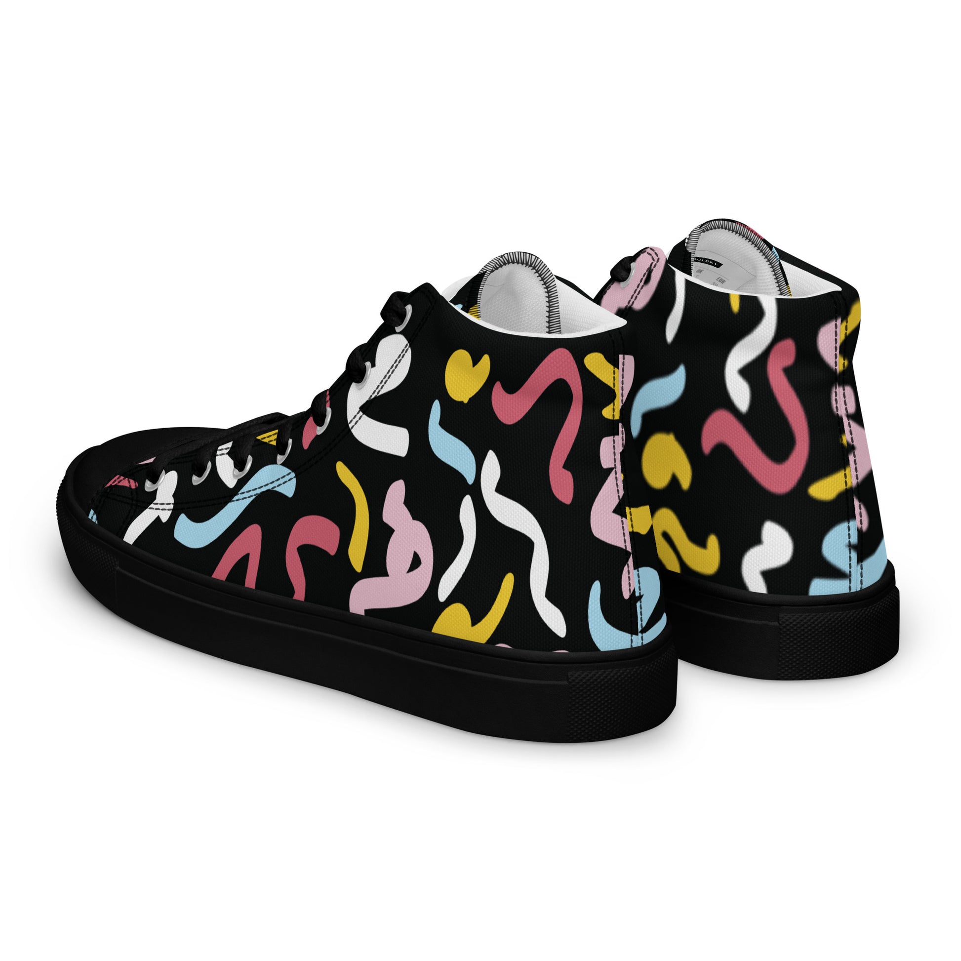 QUANTUM Men’s High Top Canvas Shoes - SOULSKY