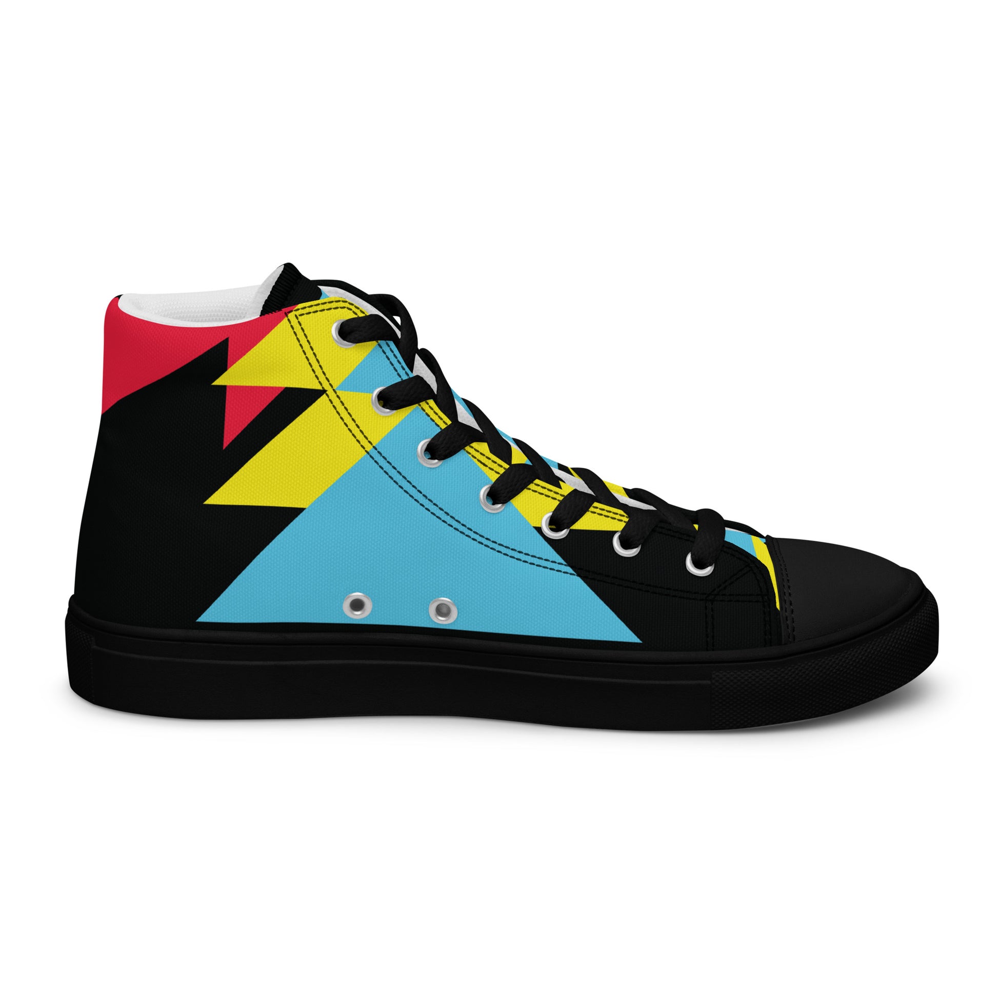 BE BRAVE Men’s High Top Canvas Shoes - SOULSKY