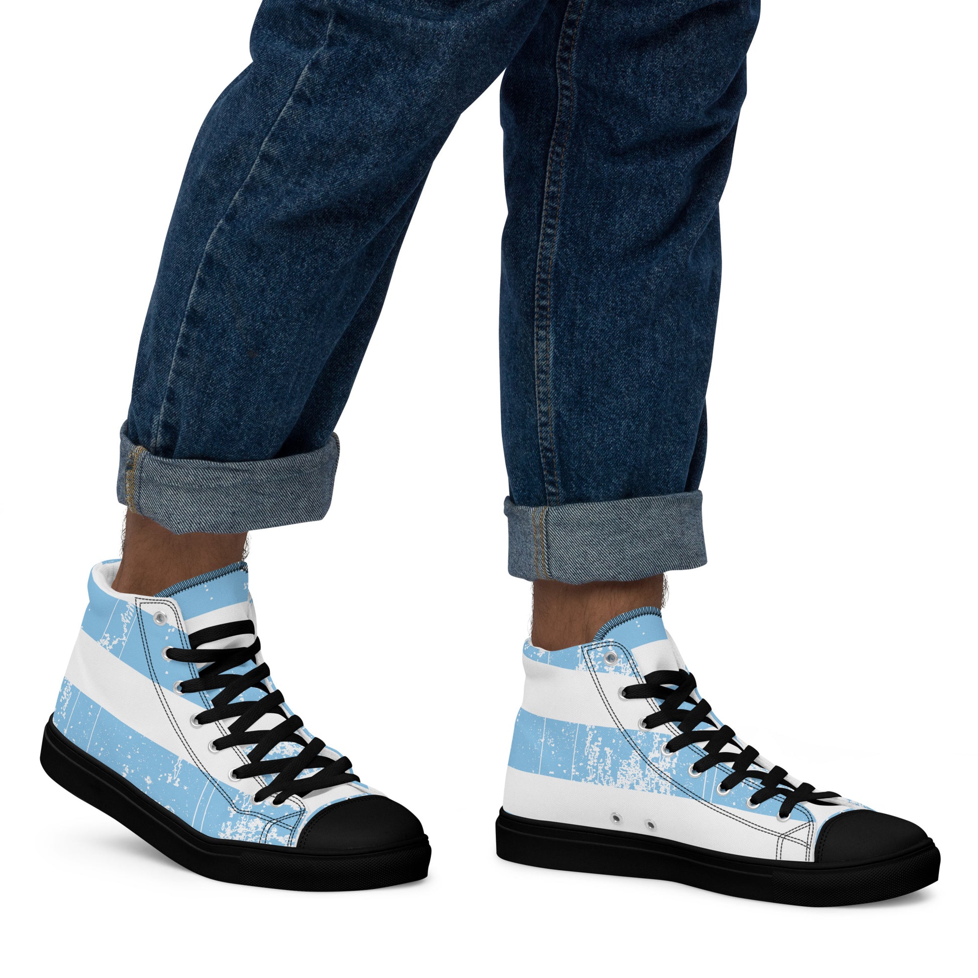 VICTORIOUS Men’s High Top Canvas Shoes - SOULSKY